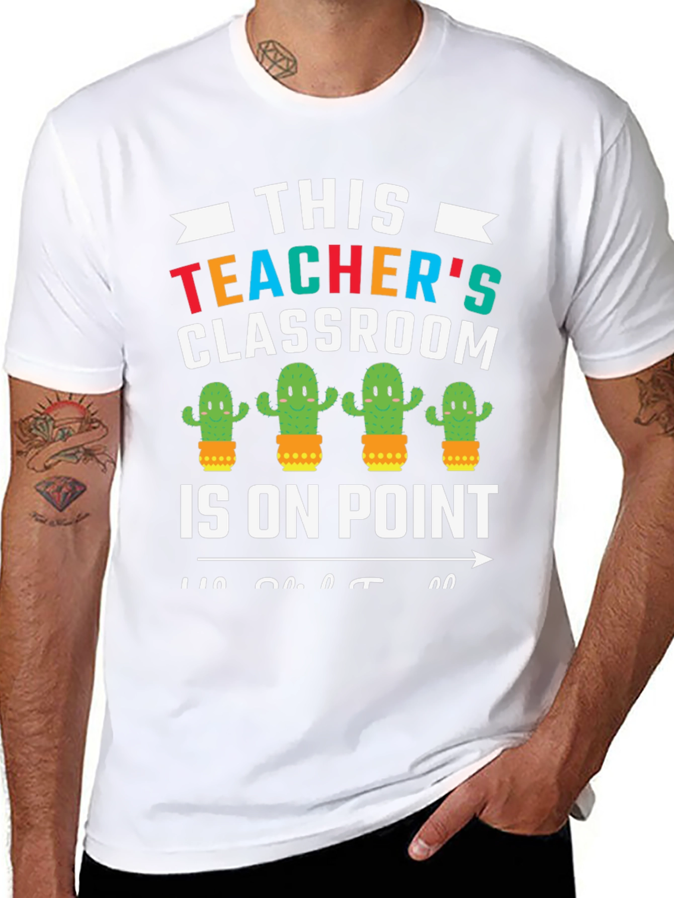 Teachers Classroom Cactus T-Shirt