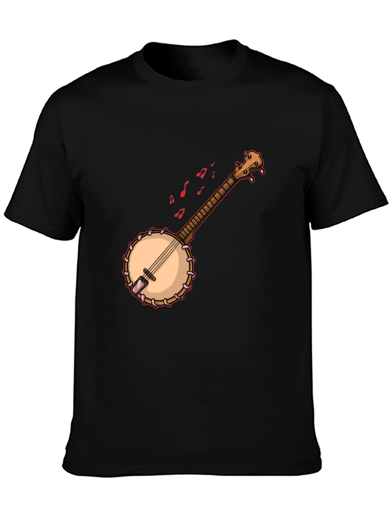 Banjo Graphic T-Shirt - Music Lover Tee