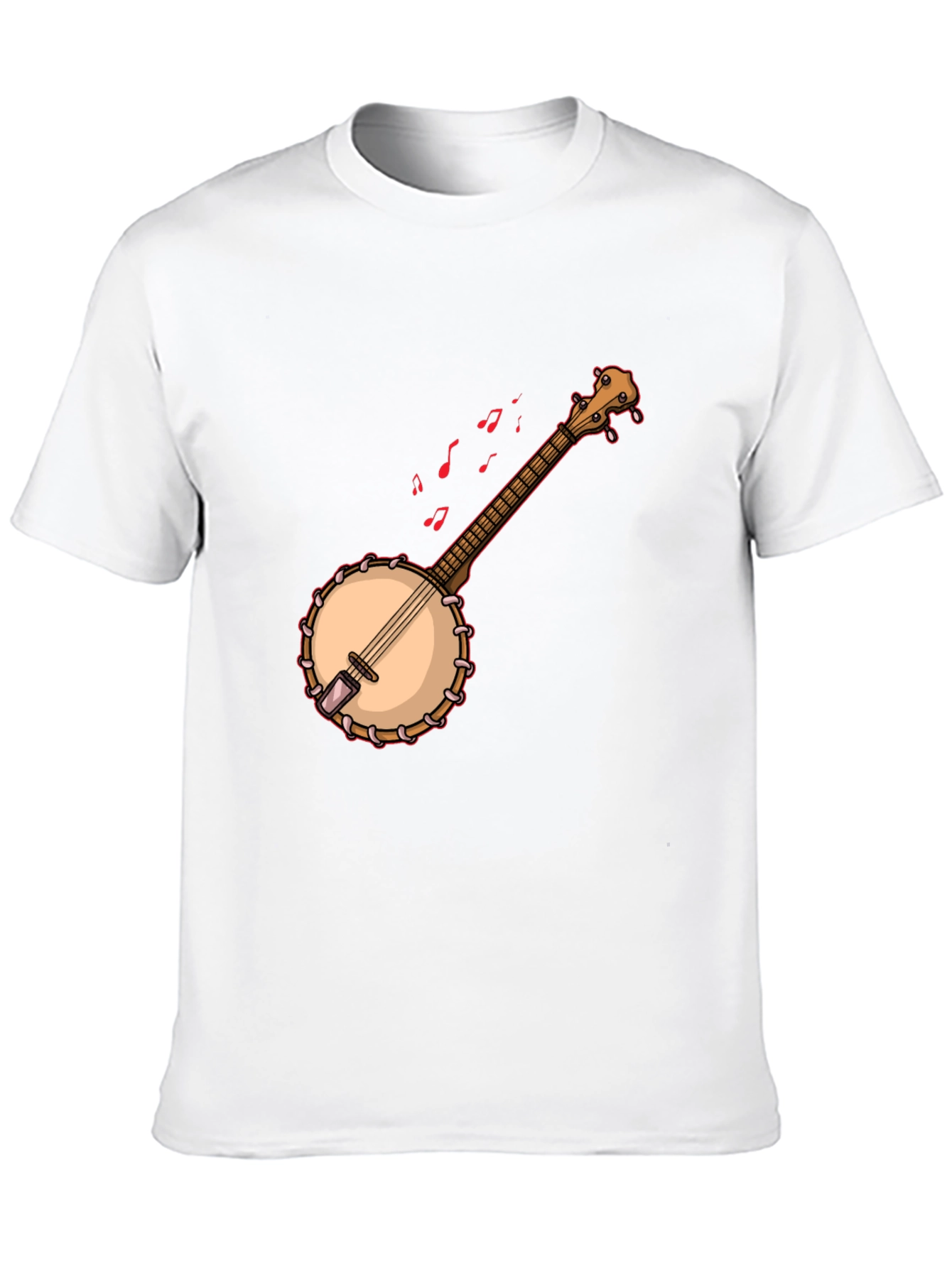 Banjo Graphic T-Shirt - Music Lover Tee
