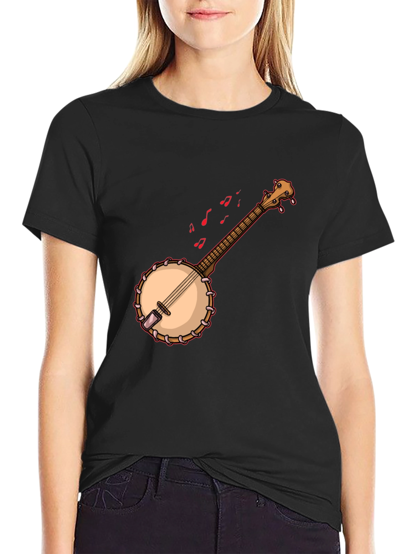 Banjo Graphic T-Shirt - Music Lover Tee