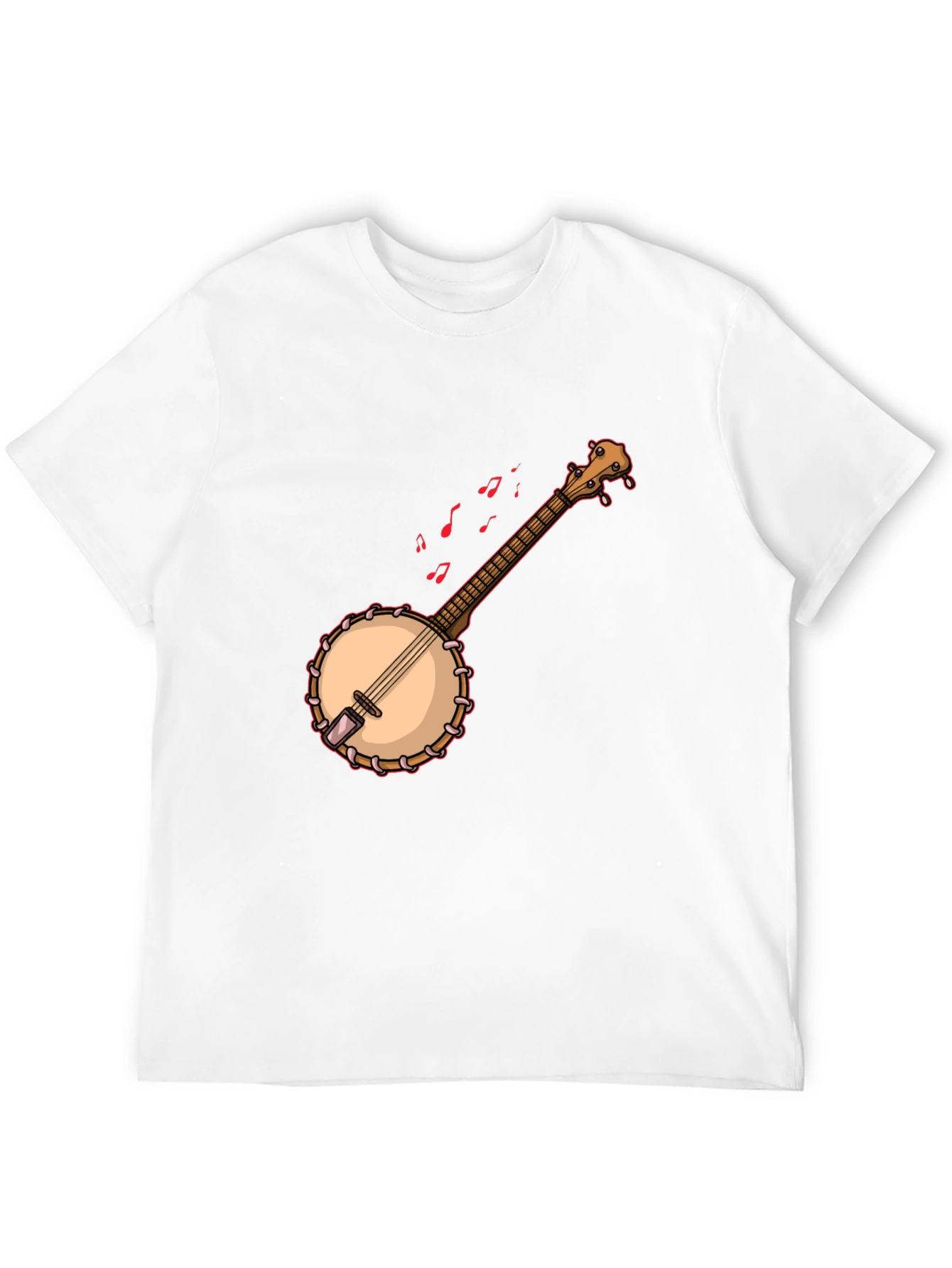 Banjo Graphic T-Shirt - Music Lover Tee