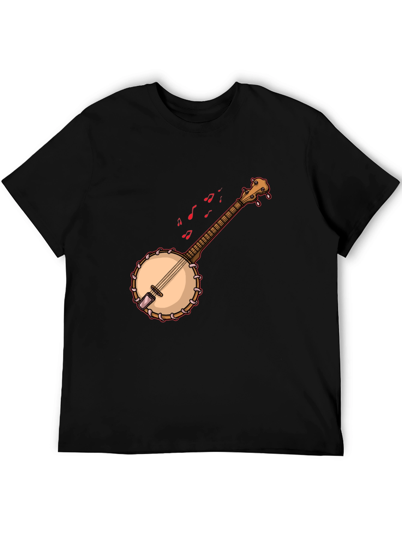 Banjo Graphic T-Shirt - Music Lover Tee