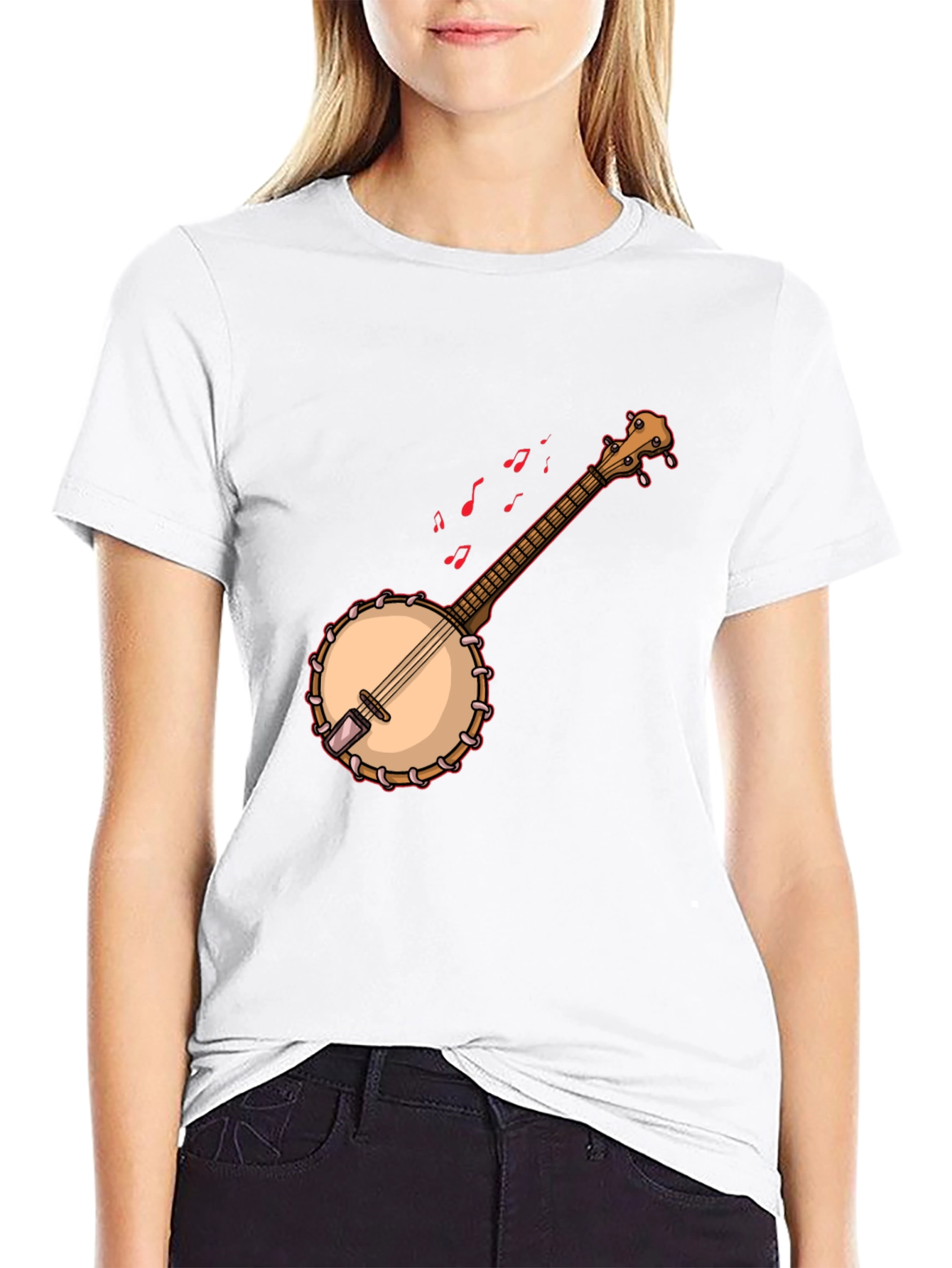 Banjo Graphic T-Shirt - Music Lover Tee