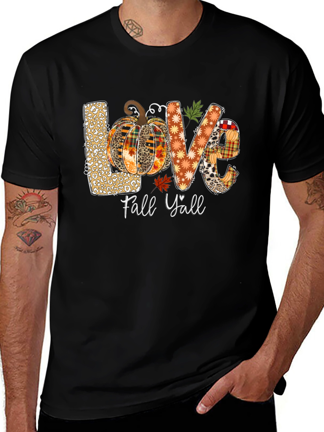 Fall Yall Love Graphic Tee