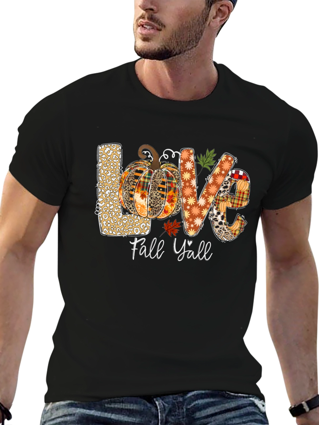 Fall Yall Love Graphic Tee