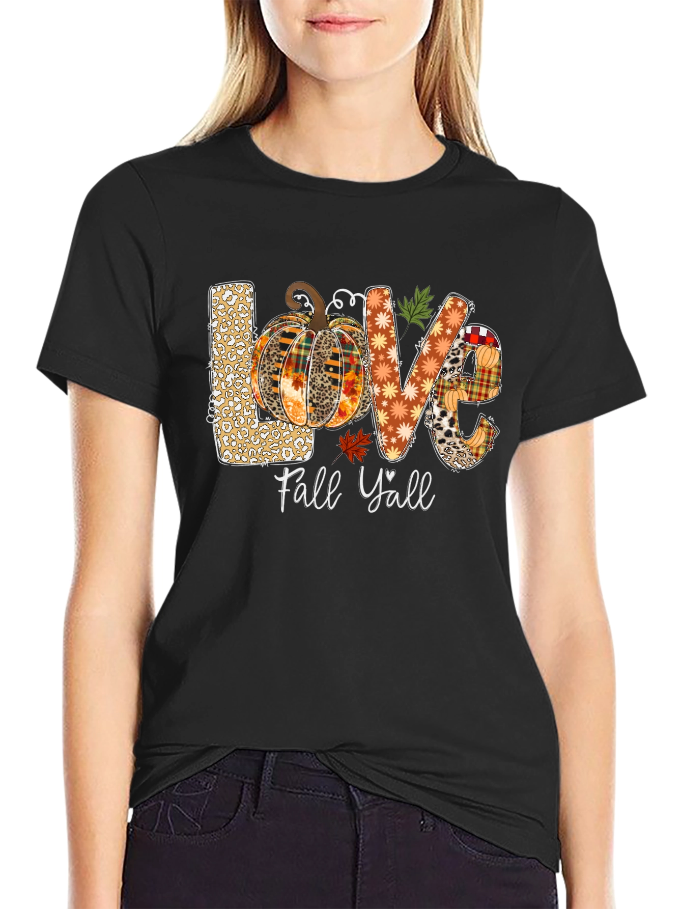 Fall Yall Love Graphic Tee