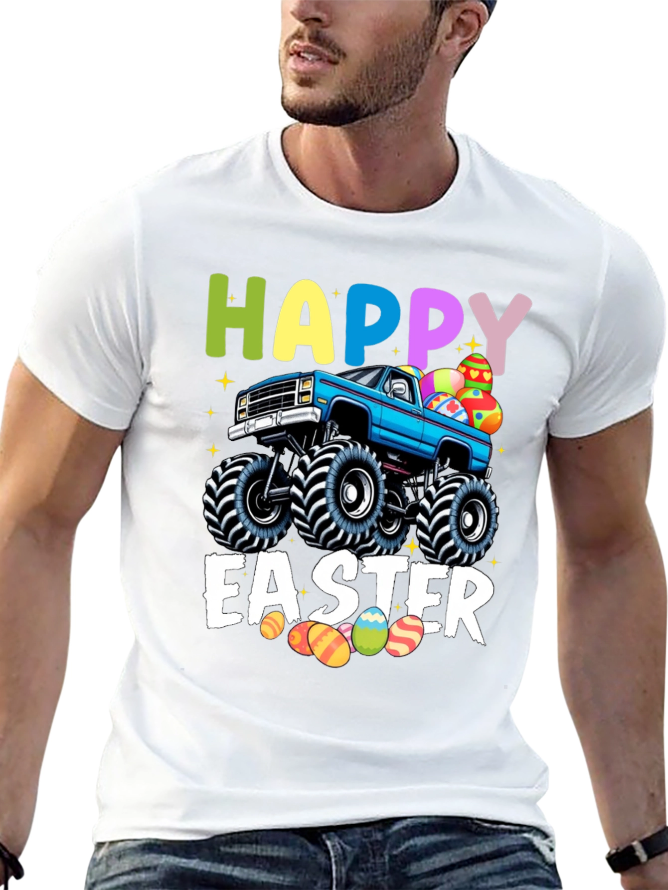 Happy Easter Monster Truck T-Shirt