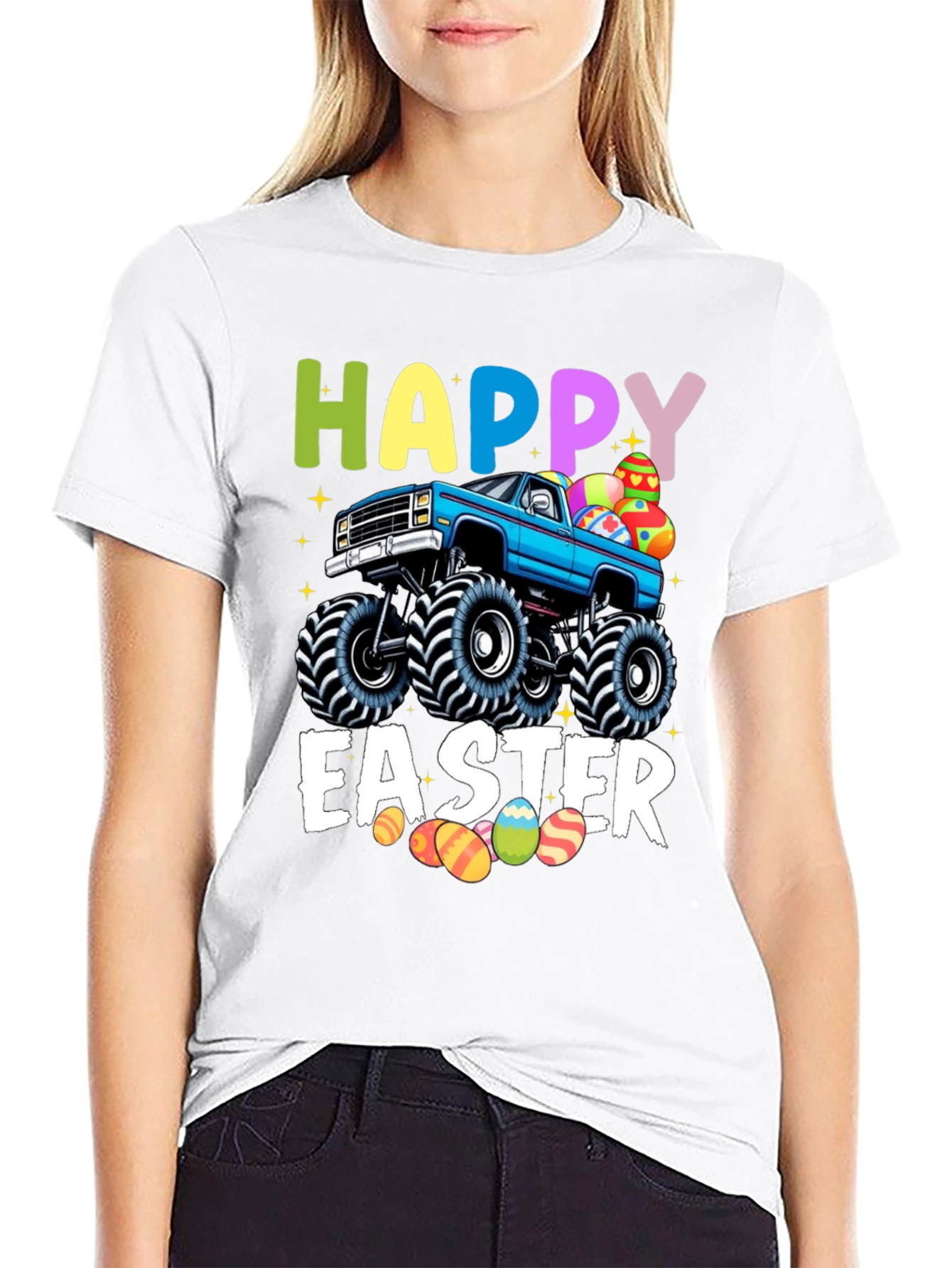 Happy Easter Monster Truck T-Shirt