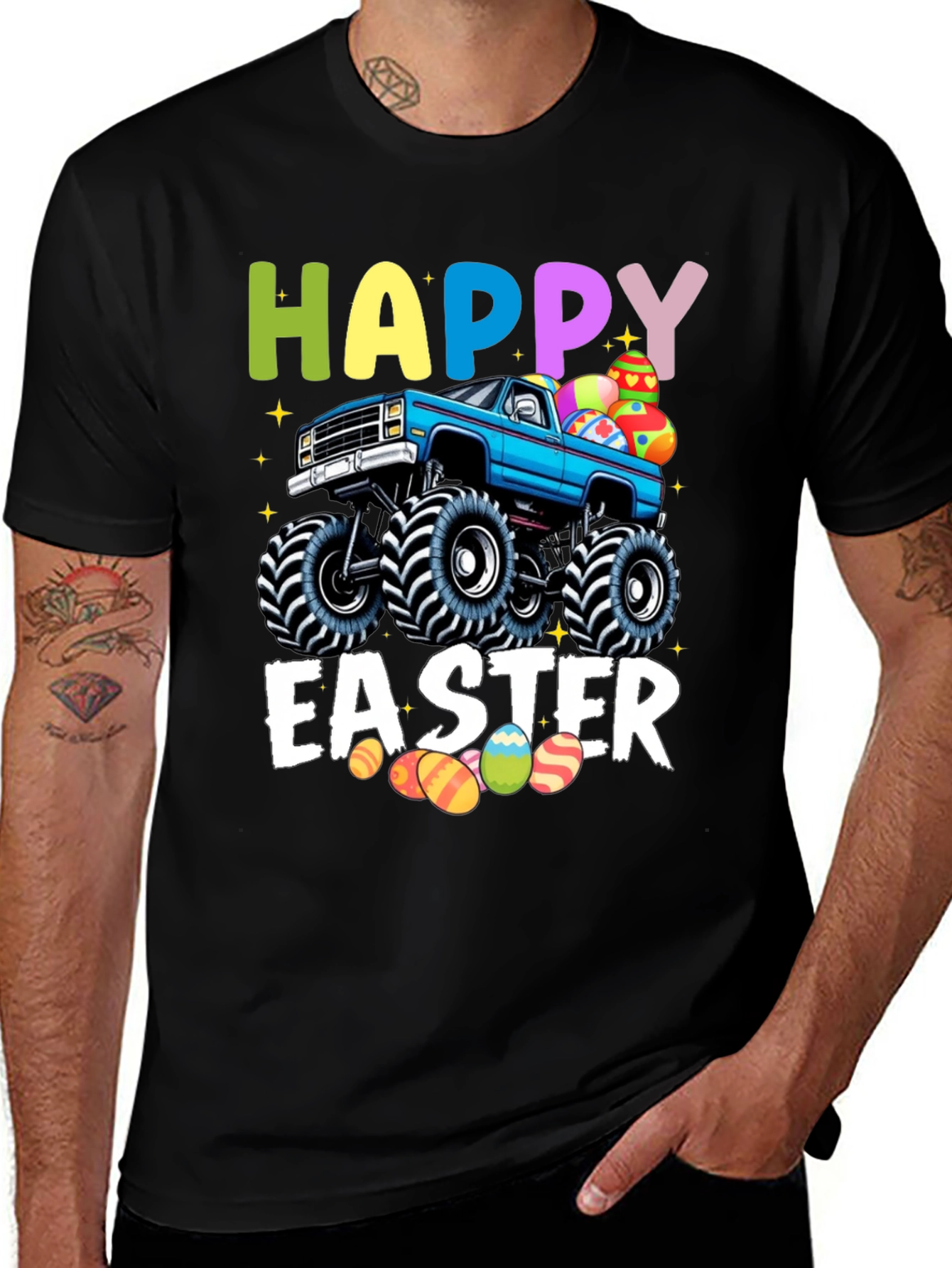 Happy Easter Monster Truck T-Shirt