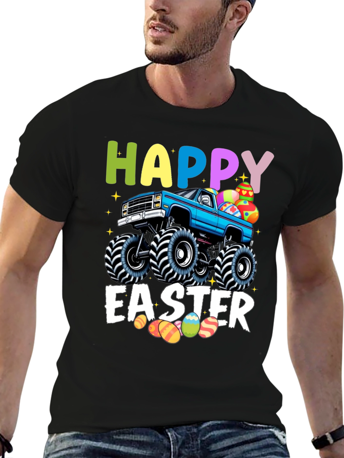 Happy Easter Monster Truck T-Shirt