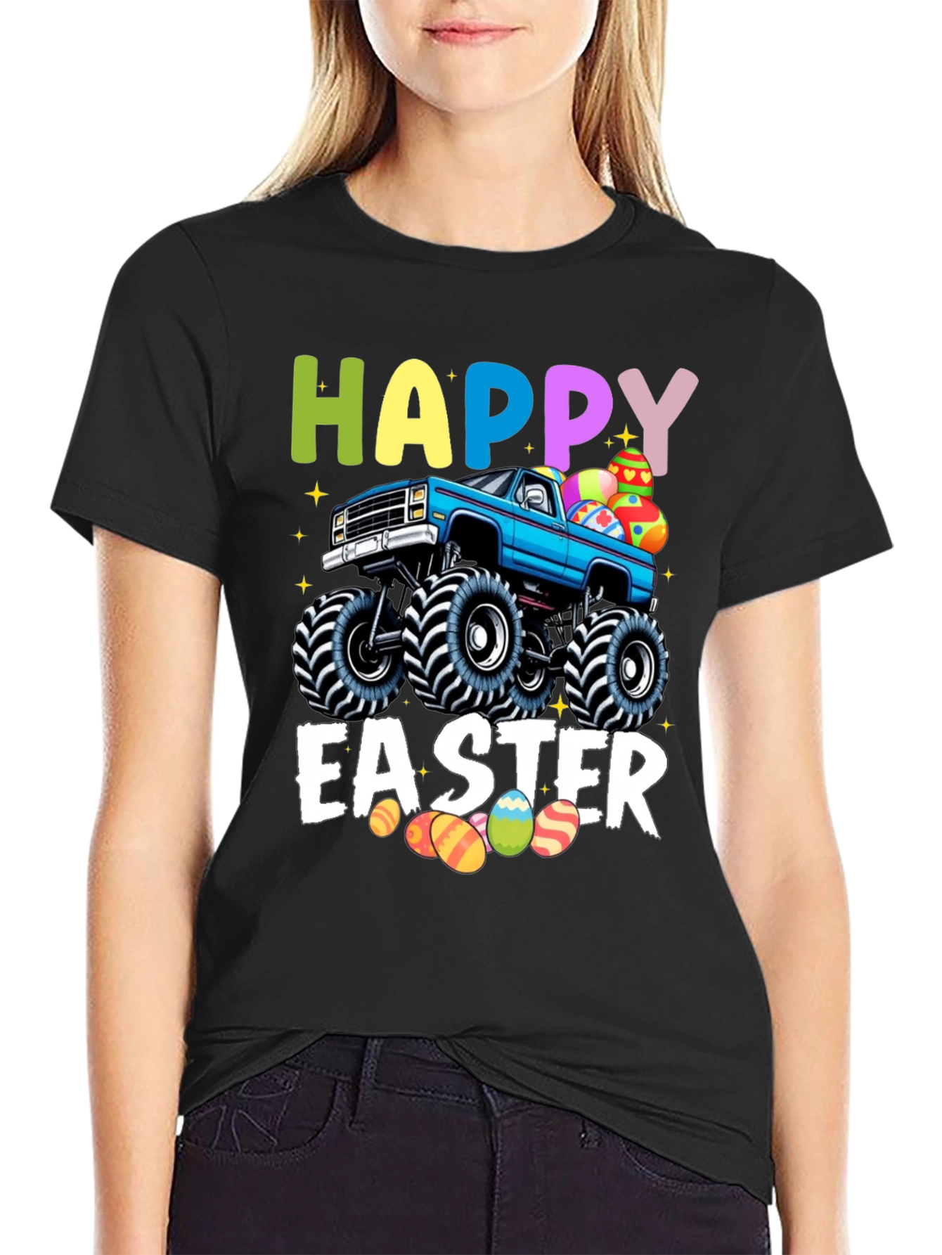 Happy Easter Monster Truck T-Shirt