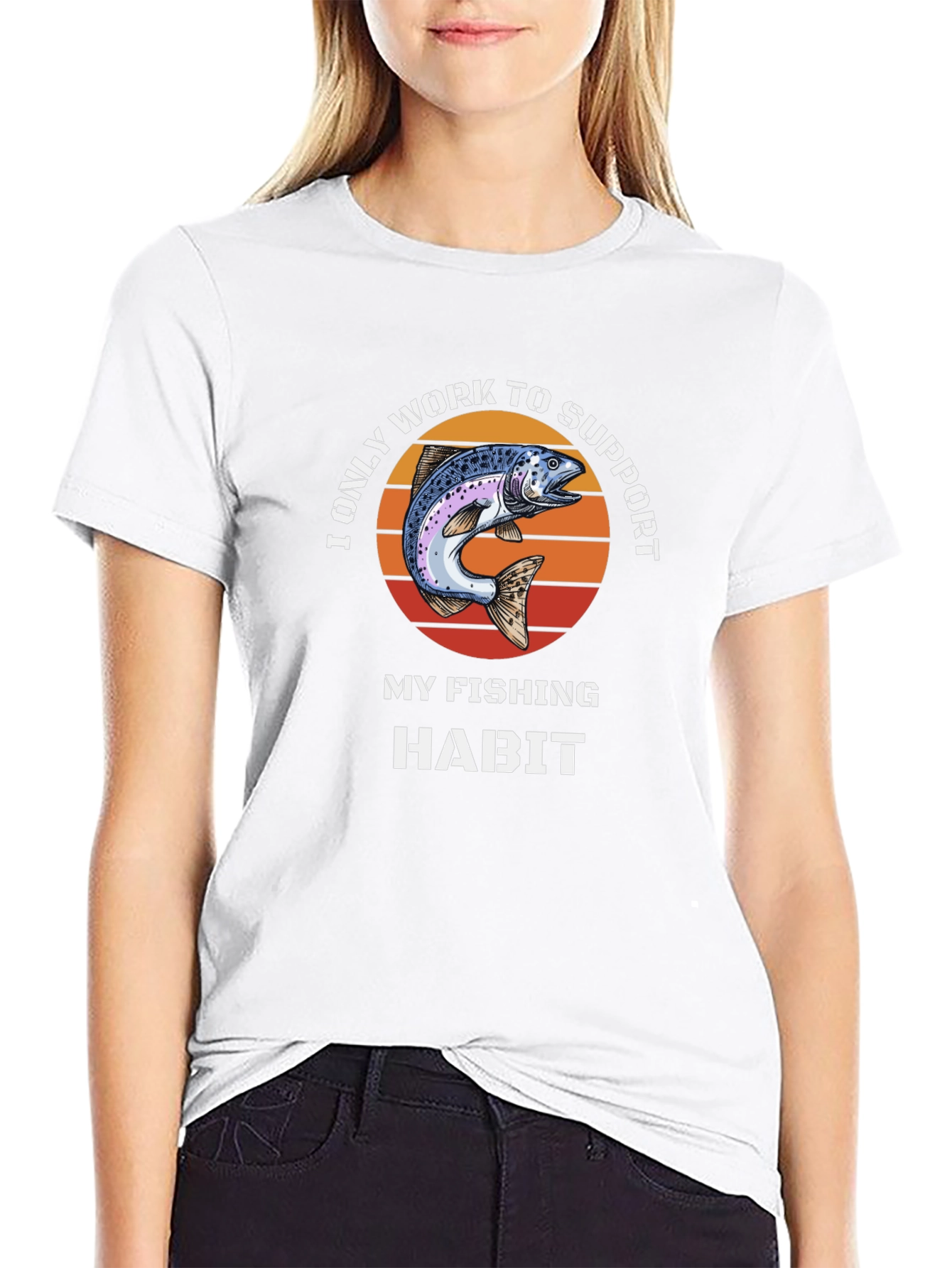 Fishing Habit Graphic Tee
