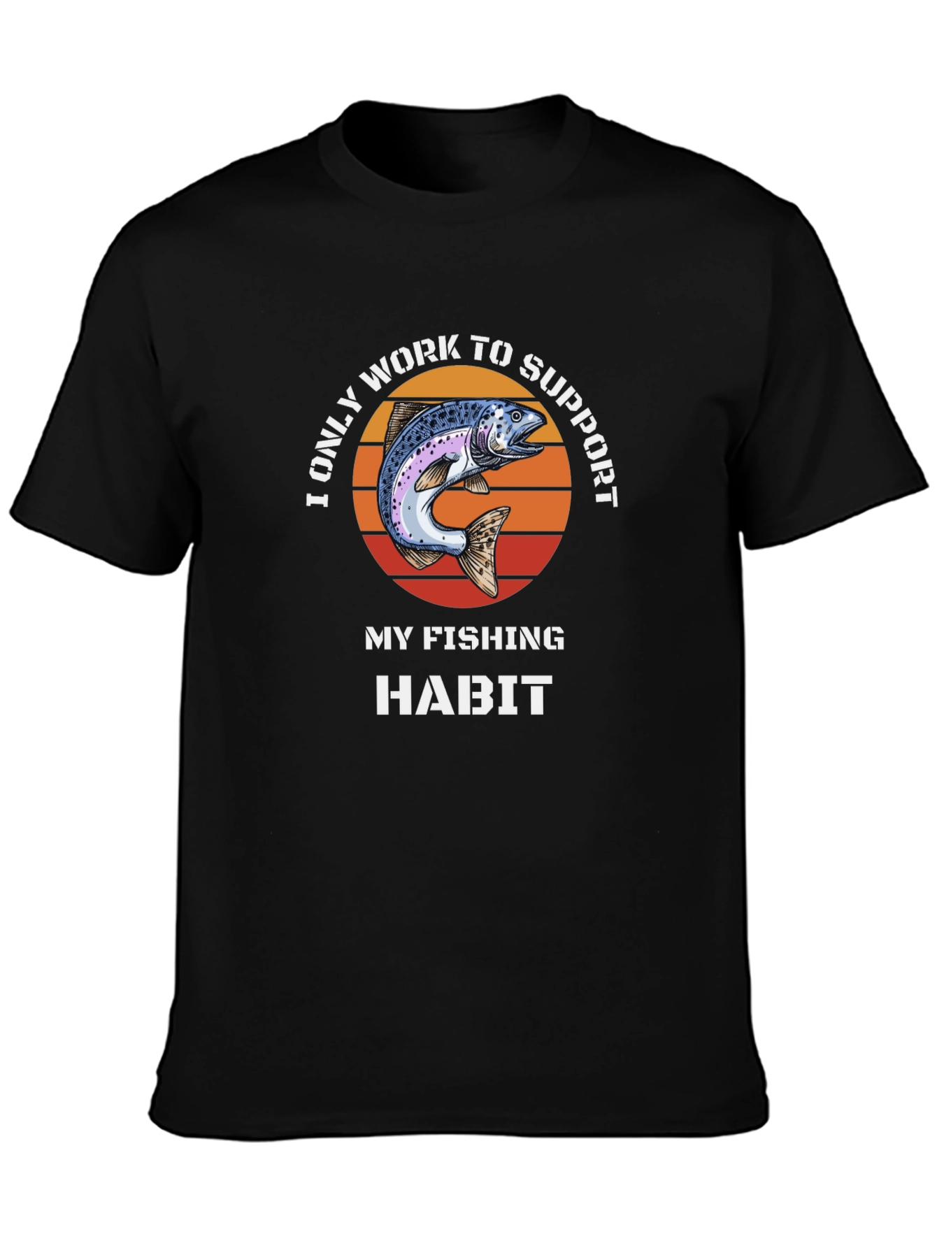 Fishing Habit Graphic Tee