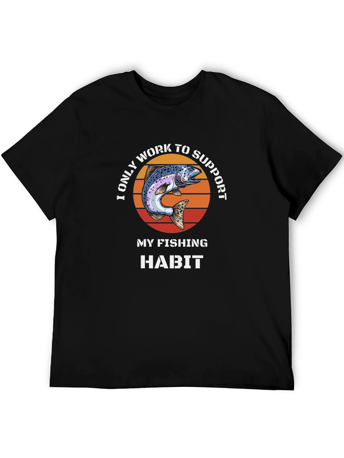Fishing Habit Graphic Tee