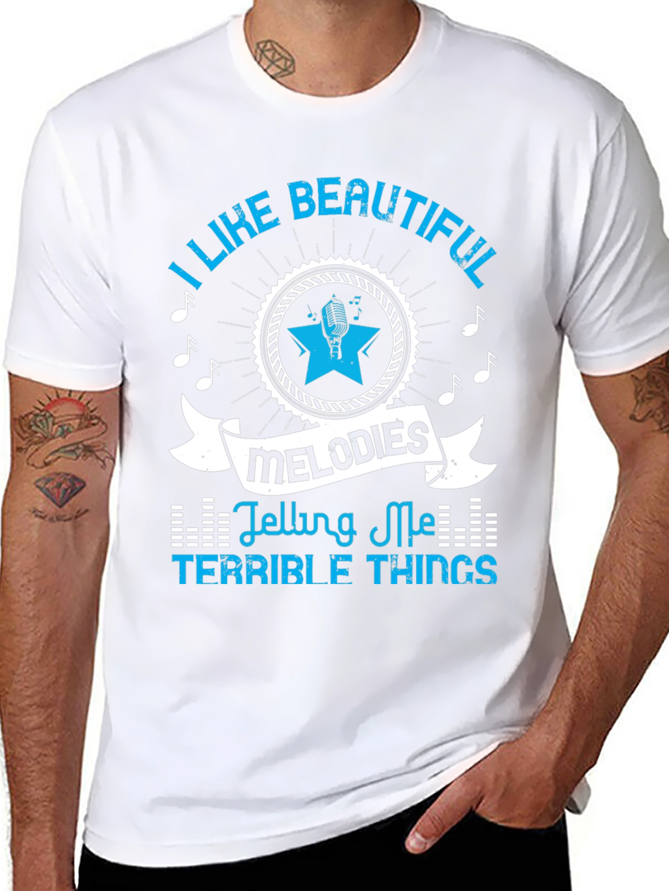I Like Beautiful Melodies Graphic Tee