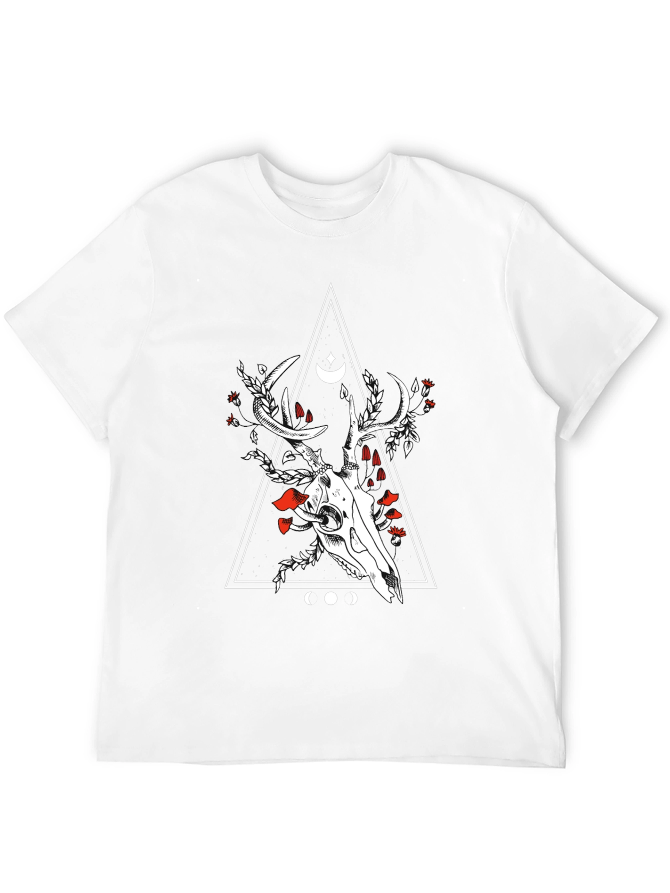 Deer Skull Graphic Tee