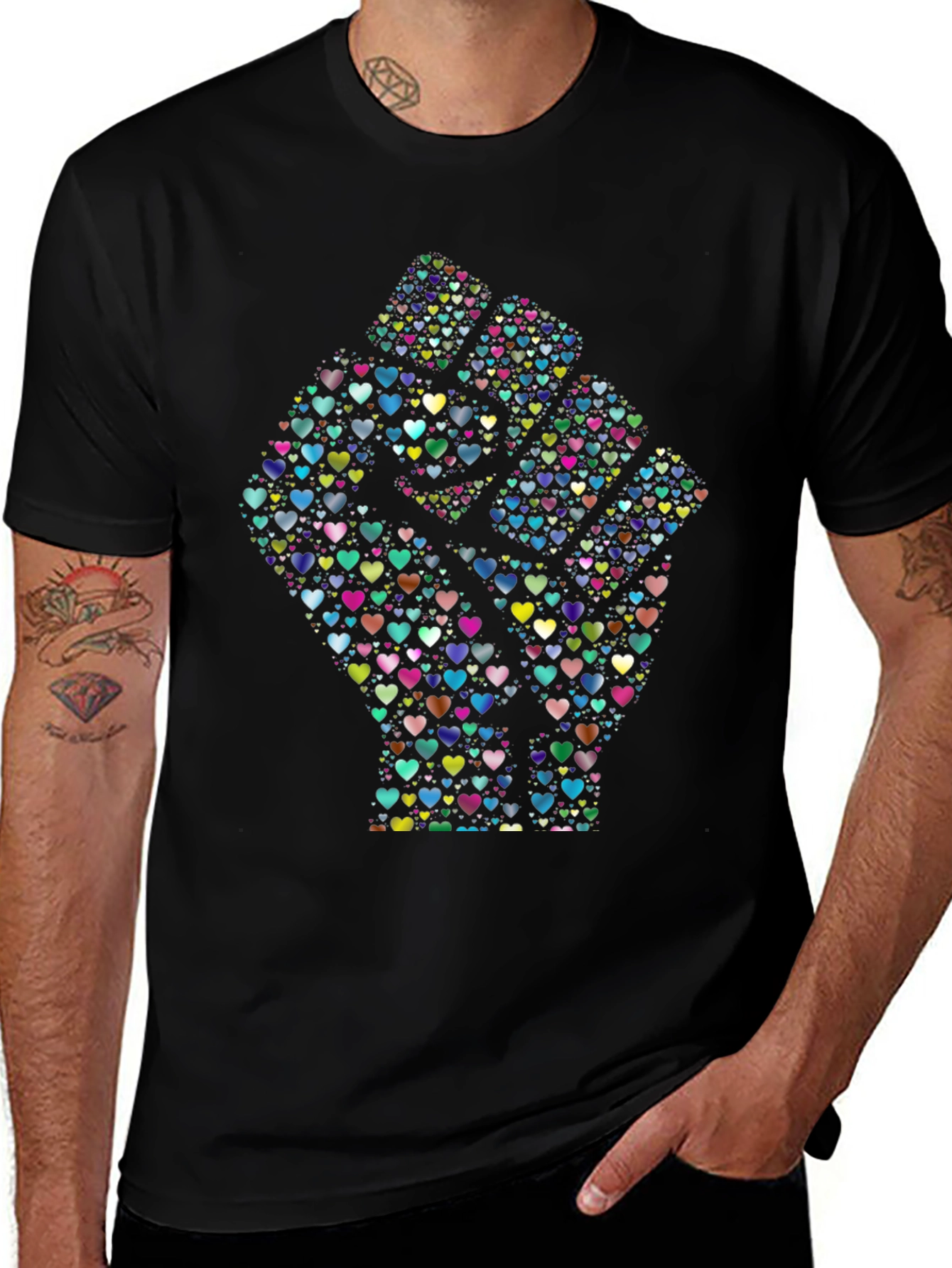 Unity Fist Heart T-Shirt