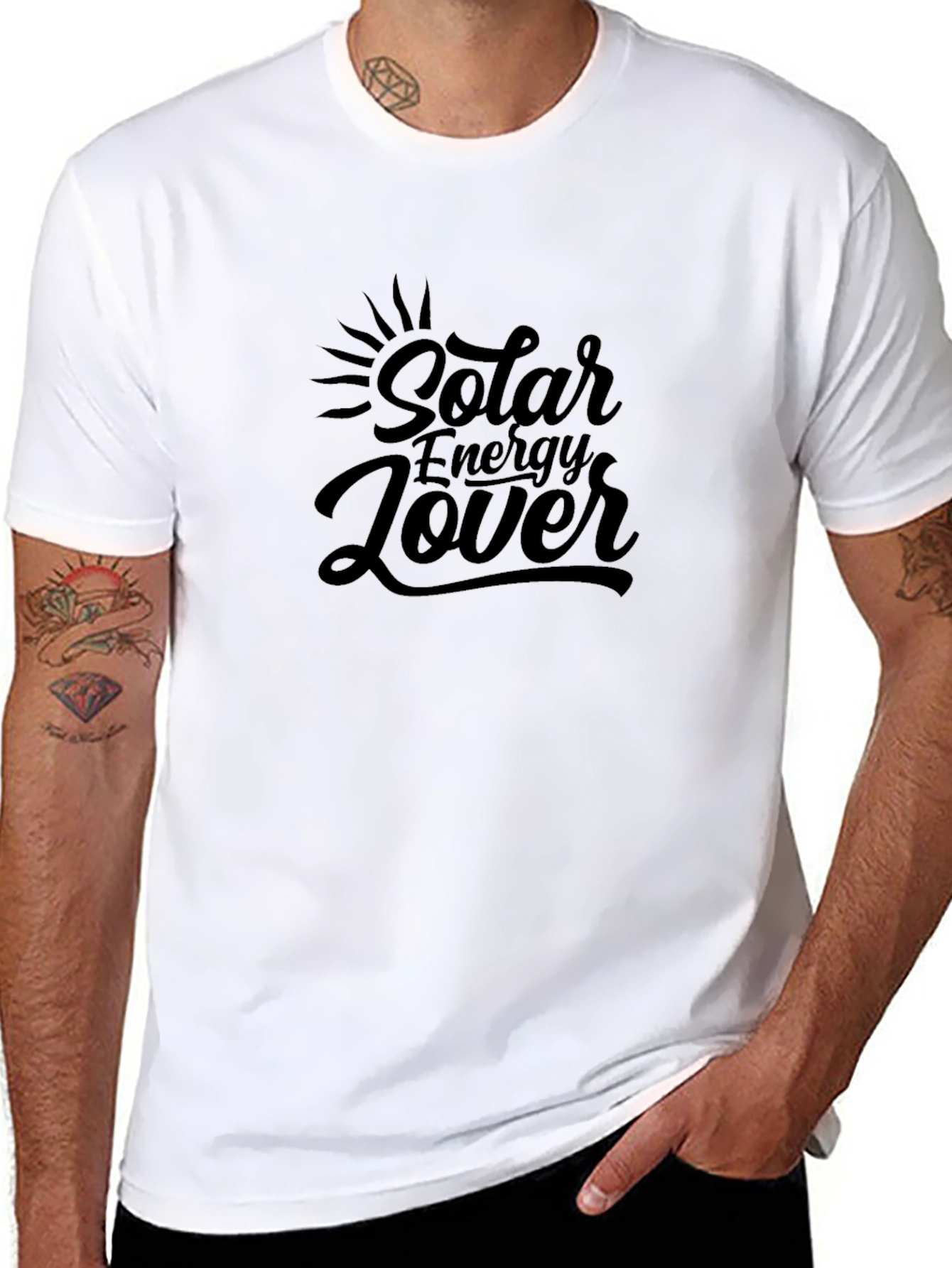 Solar Energy Lover Graphic T-Shirt
