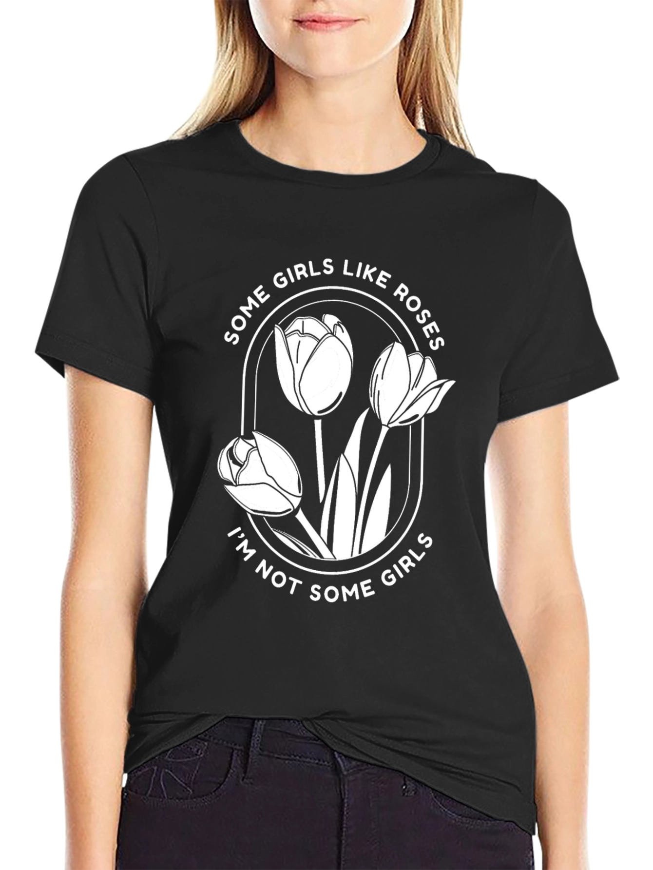Some Girls Like Roses Graphic Tee