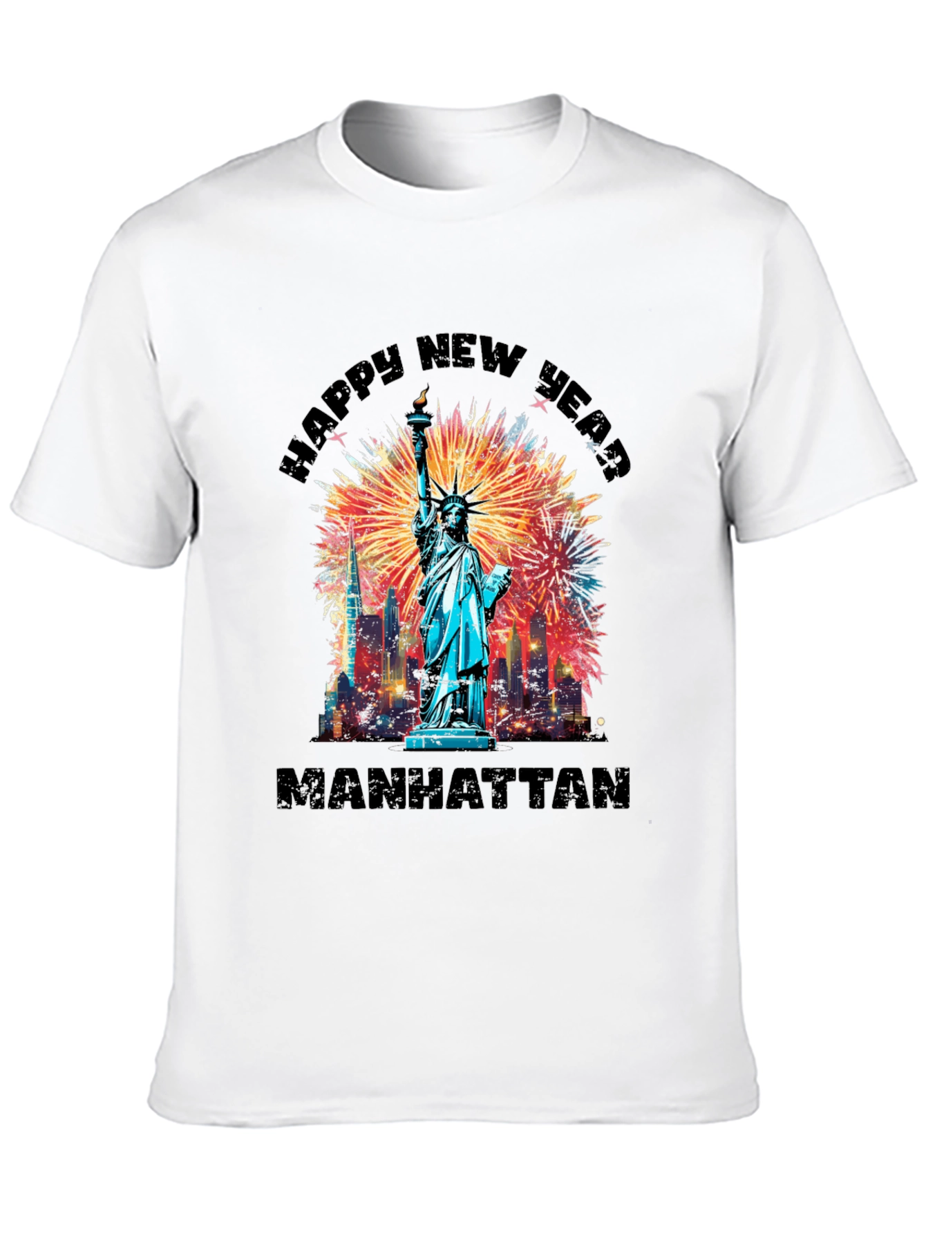 Happy New Year Manhattan T-Shirt