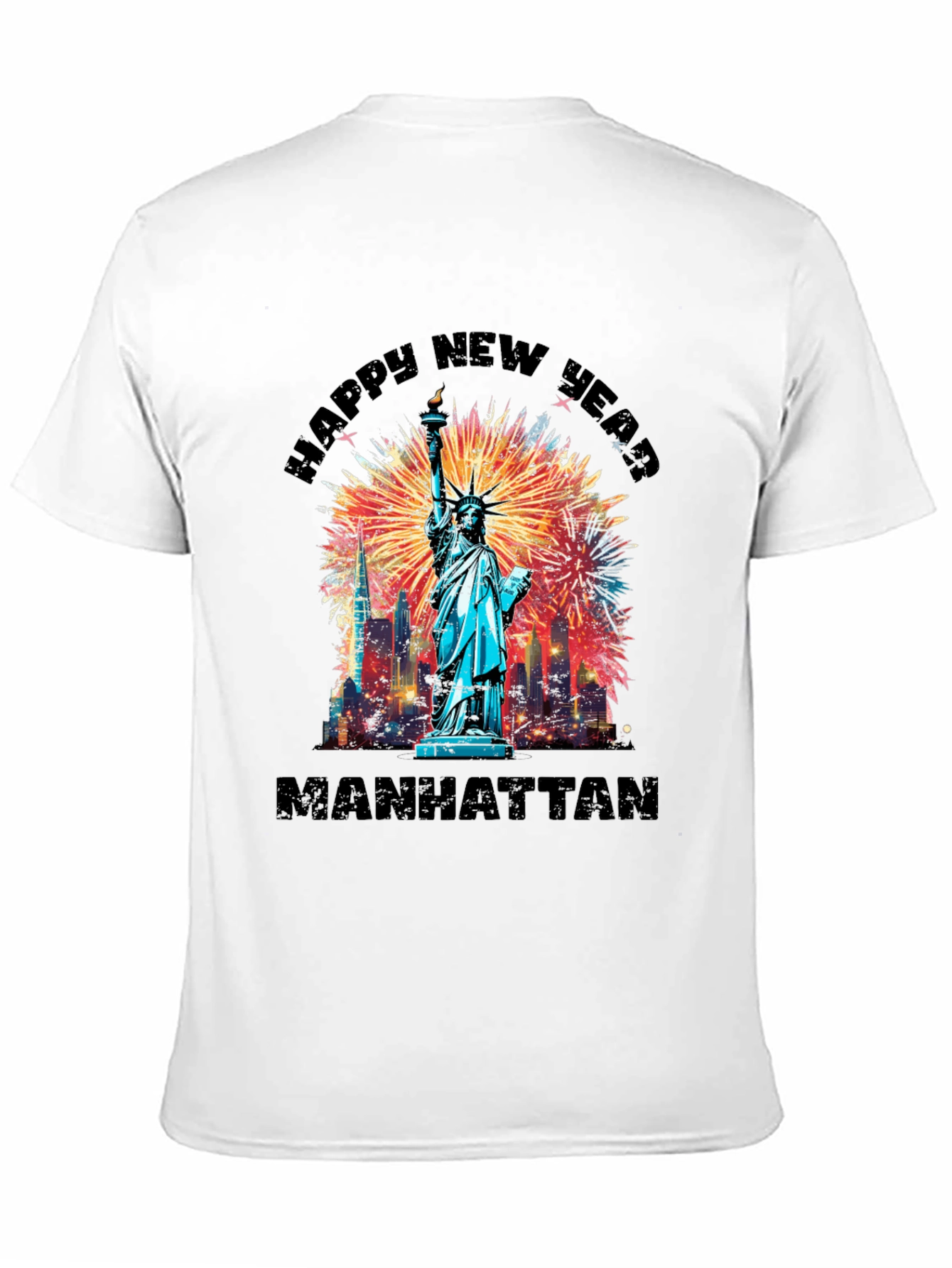 Happy New Year Manhattan T-Shirt