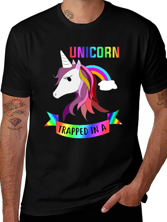 Unicorn Trapped In A T-Shirt