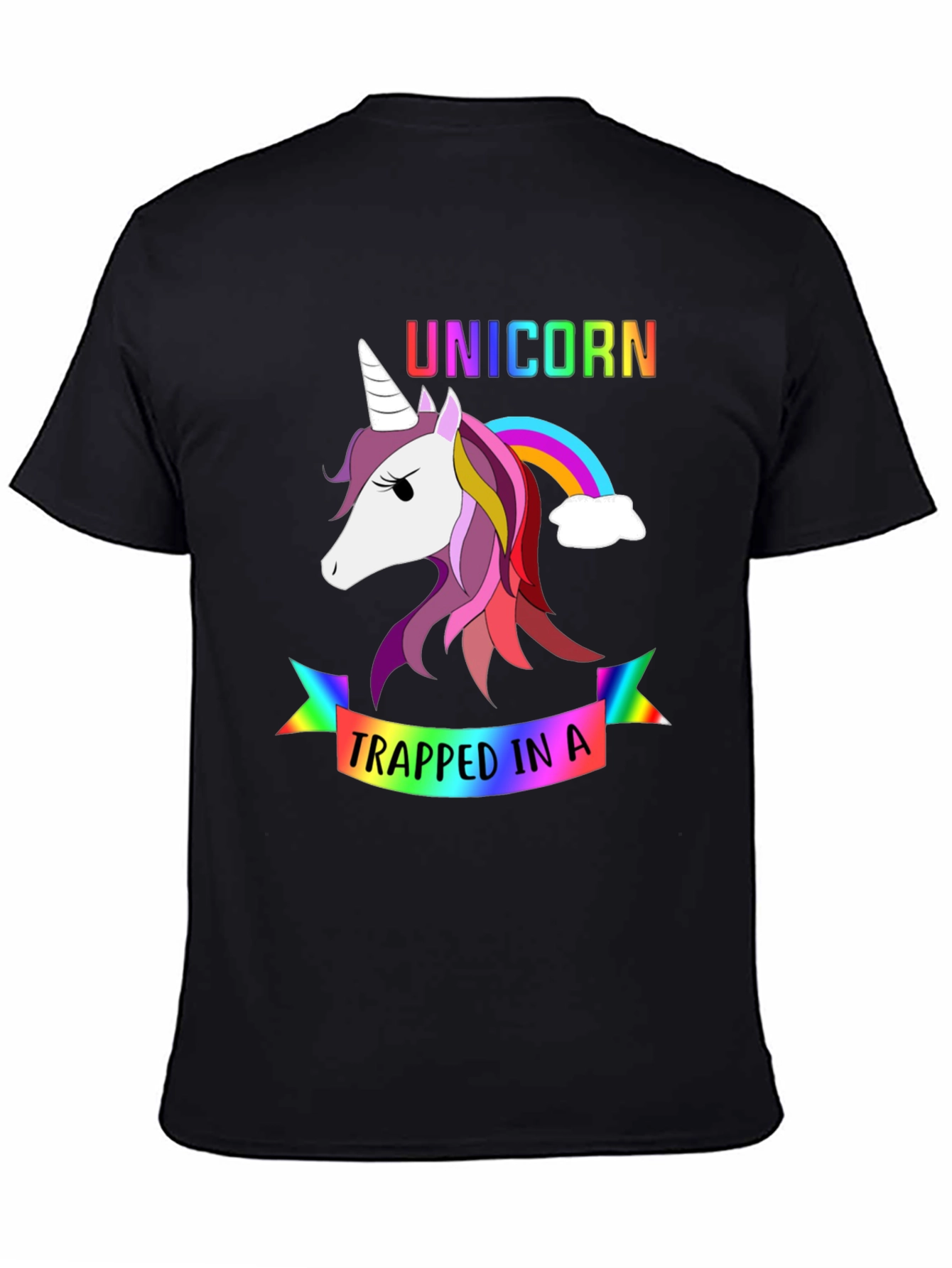Unicorn Trapped In A T-Shirt