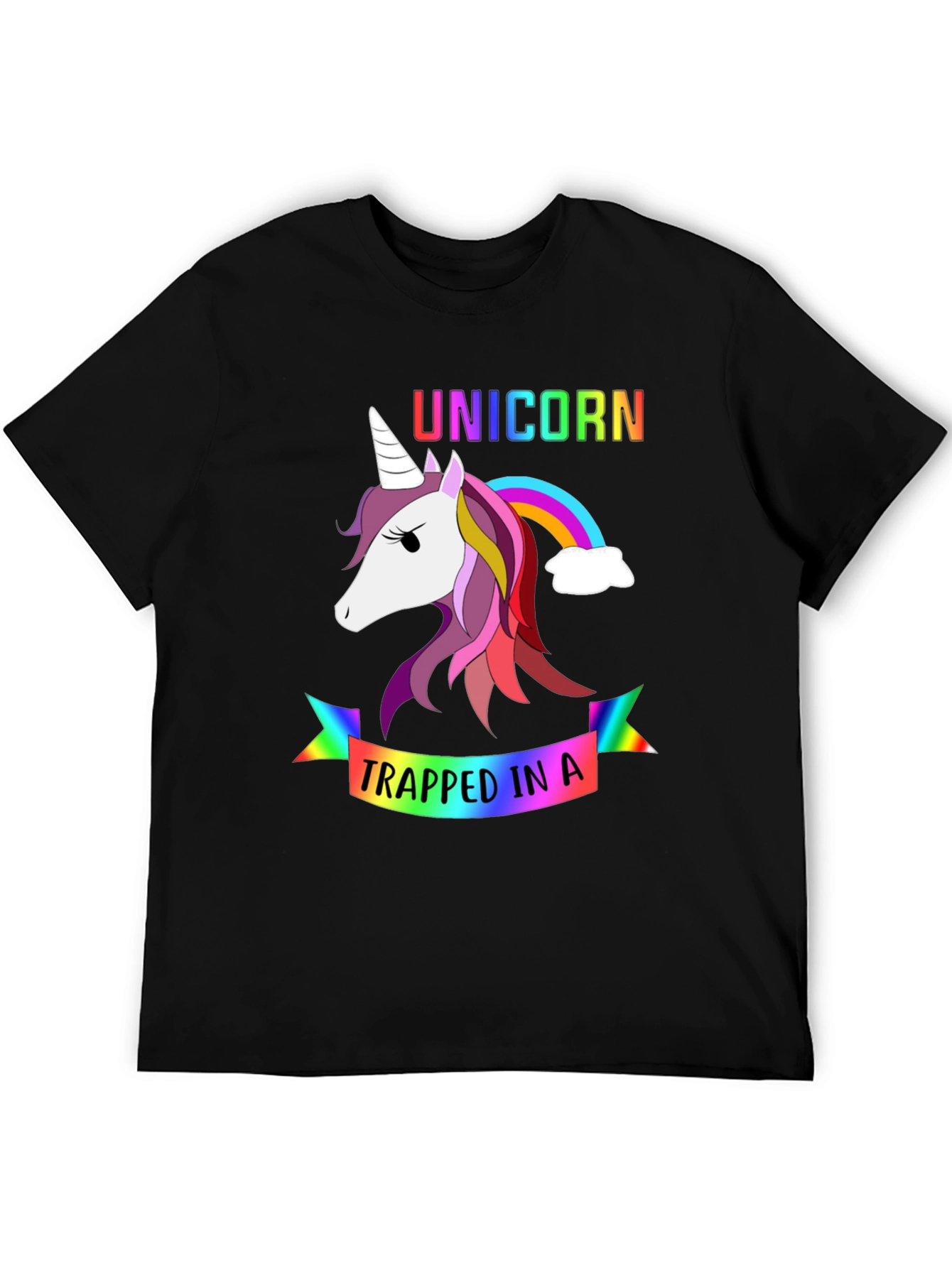 Unicorn Trapped In A T-Shirt