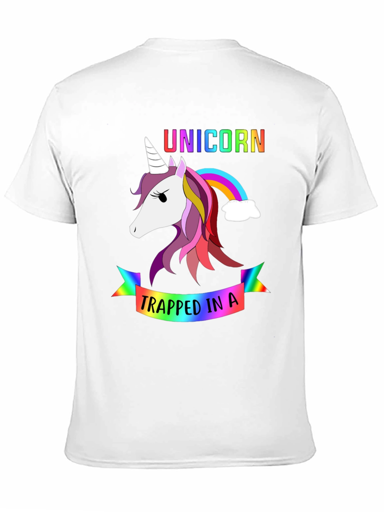 Unicorn Trapped In A T-Shirt