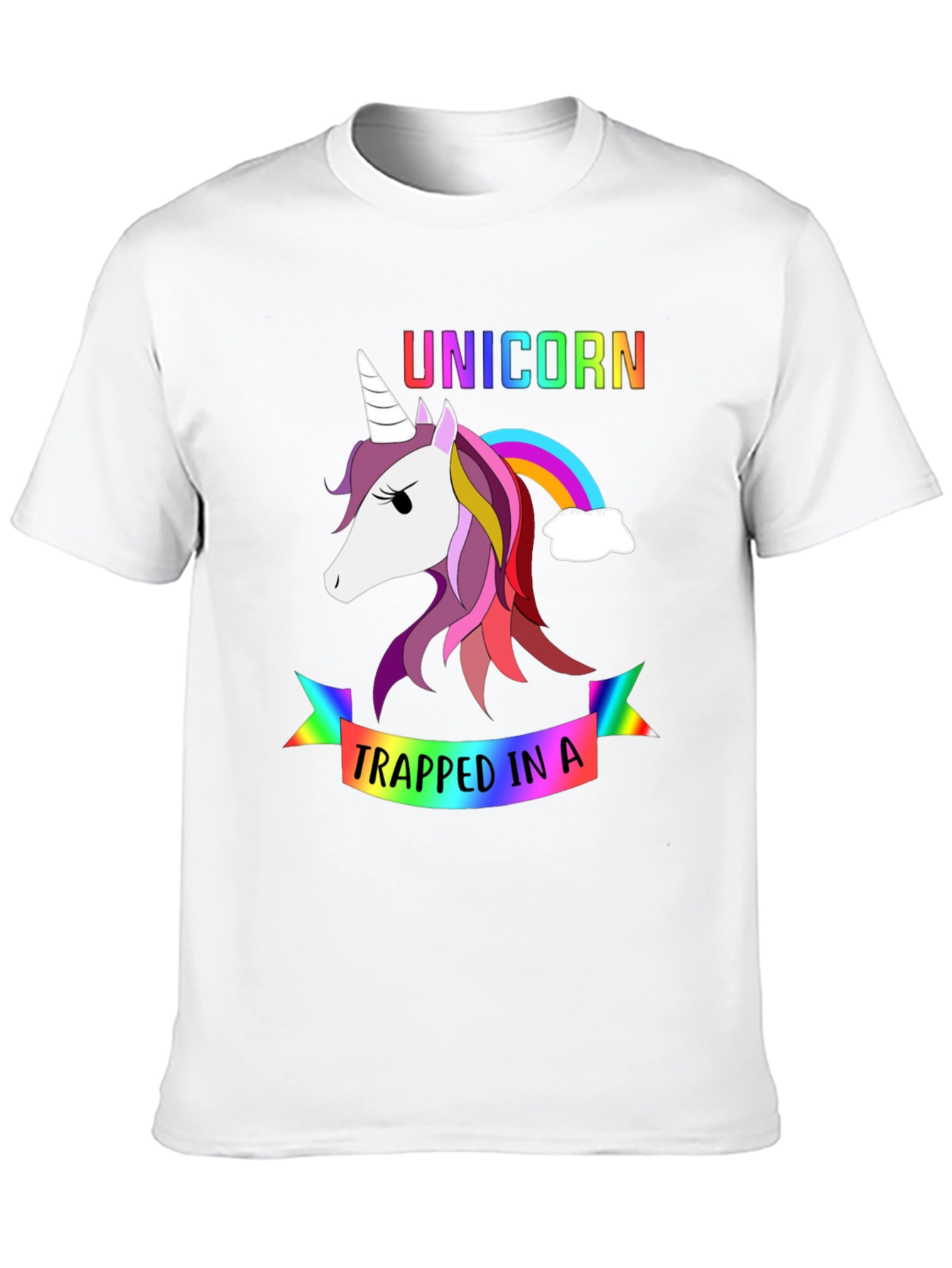 Unicorn Trapped In A T-Shirt