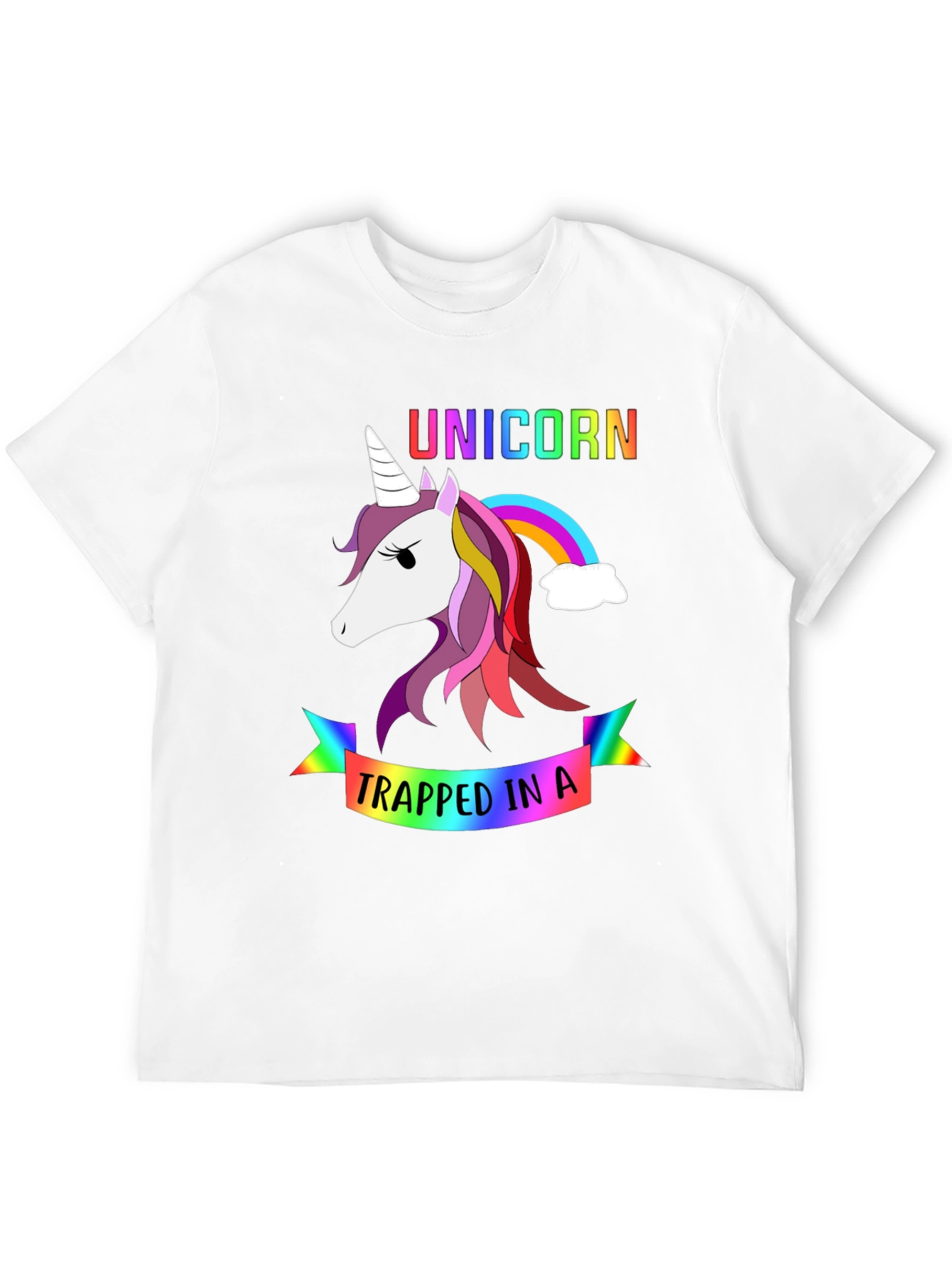 Unicorn Trapped In A T-Shirt