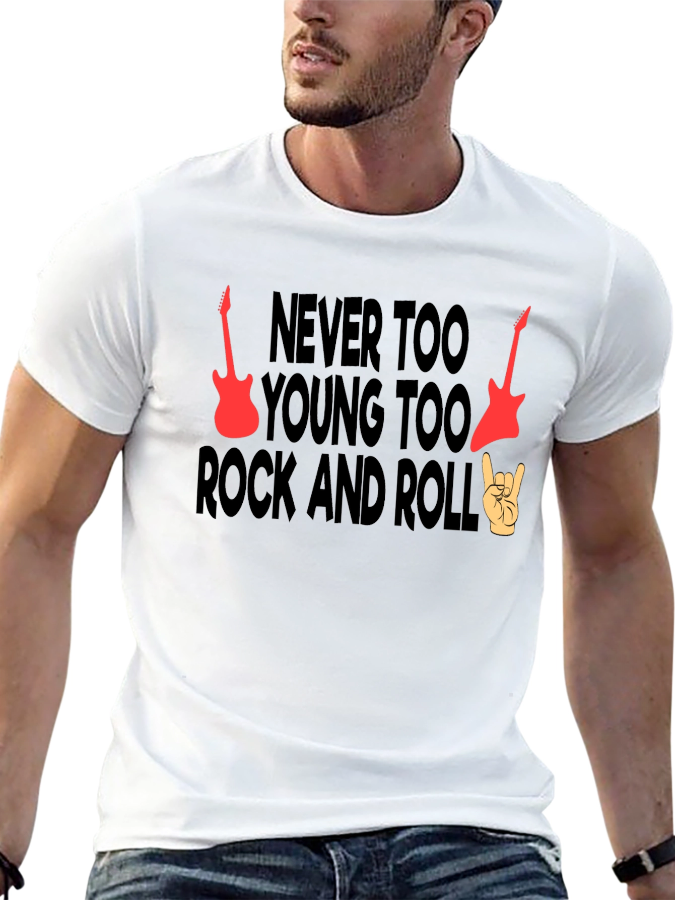 Rock and Roll T-Shirt - Never Too Young