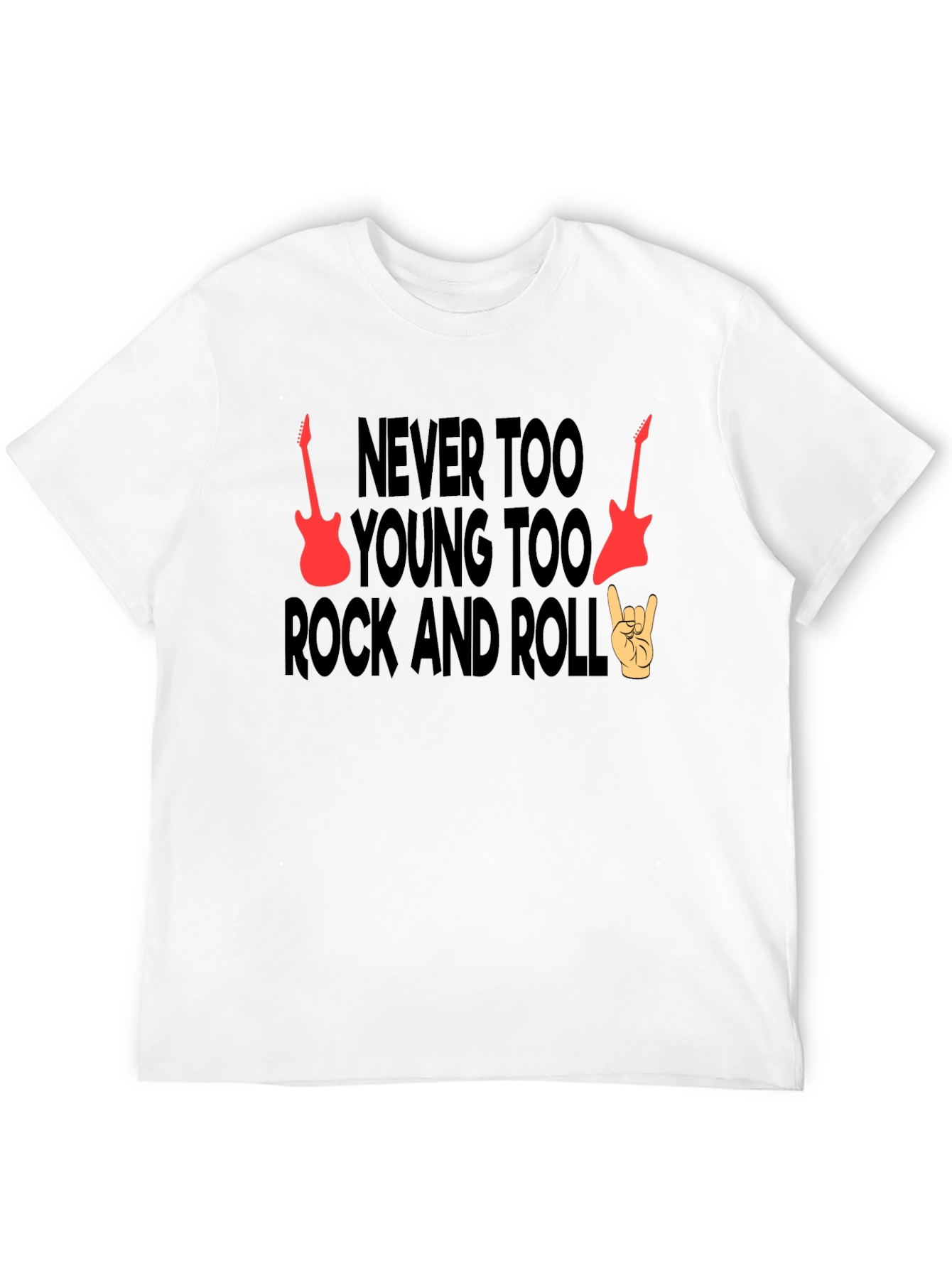 Rock and Roll T-Shirt - Never Too Young