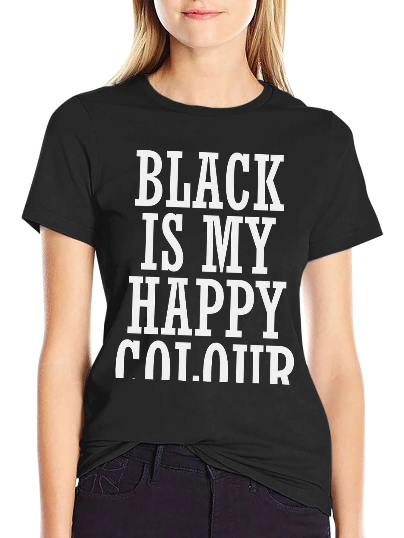 Black Is My Happy Colour T-Shirt
