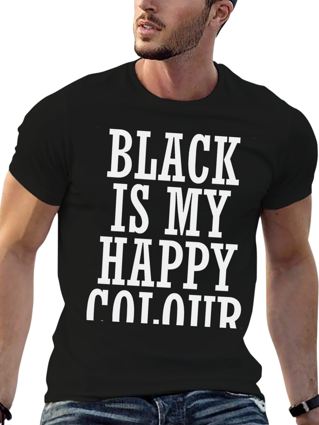 Black Is My Happy Colour T-Shirt