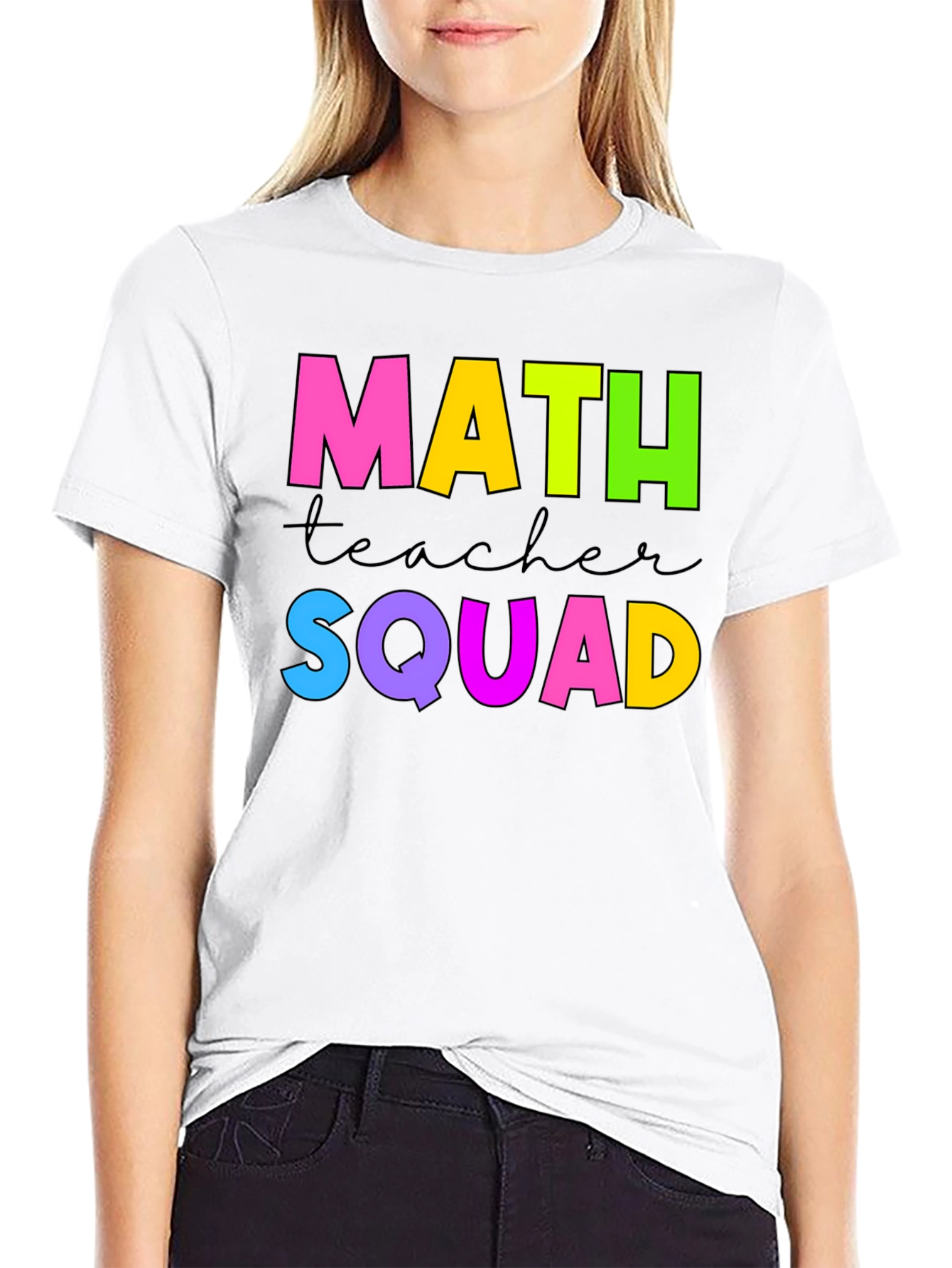 Math Teacher Squad T-Shirt
