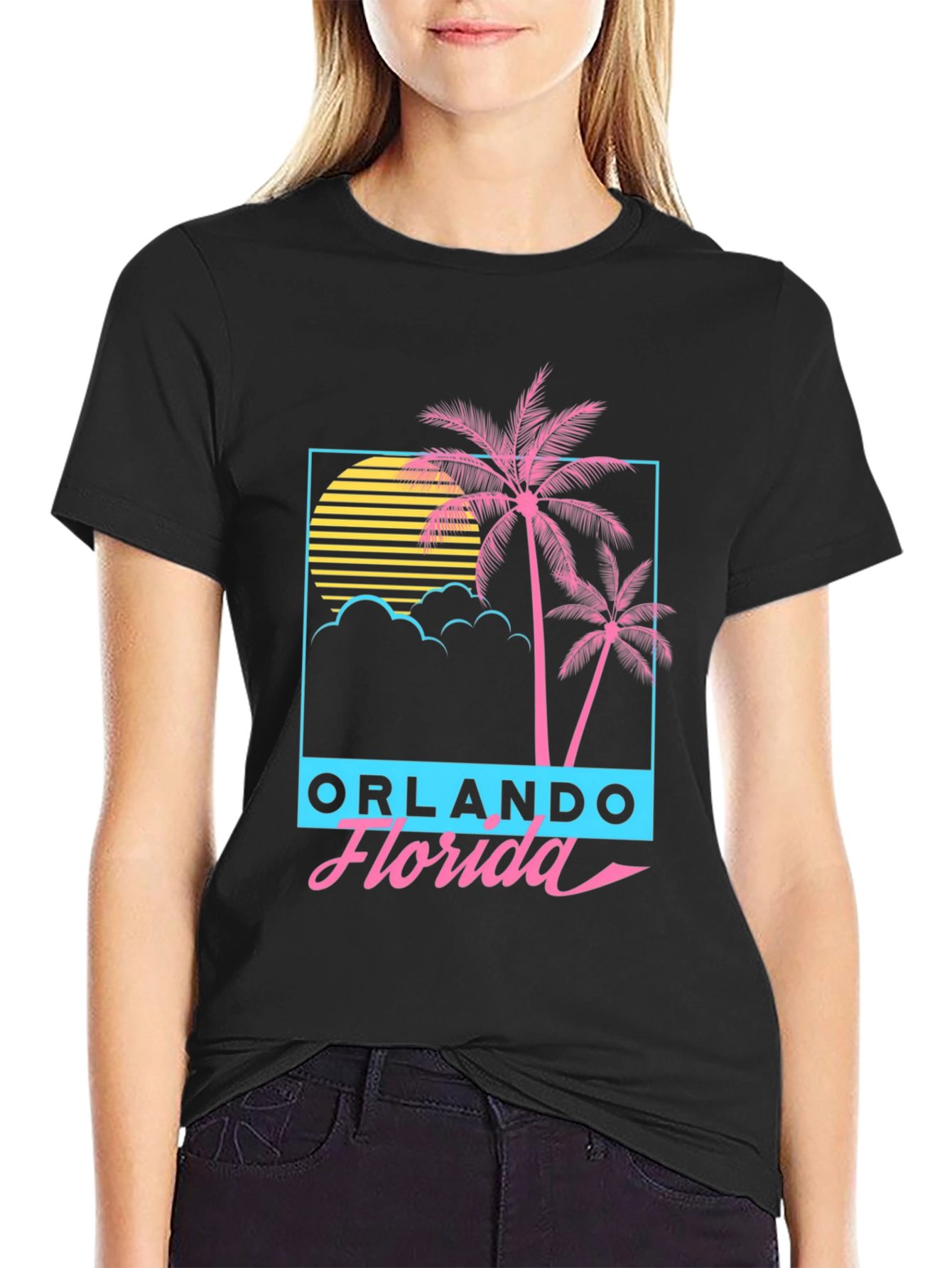 Orlando Florida Retro Graphic T-Shirt