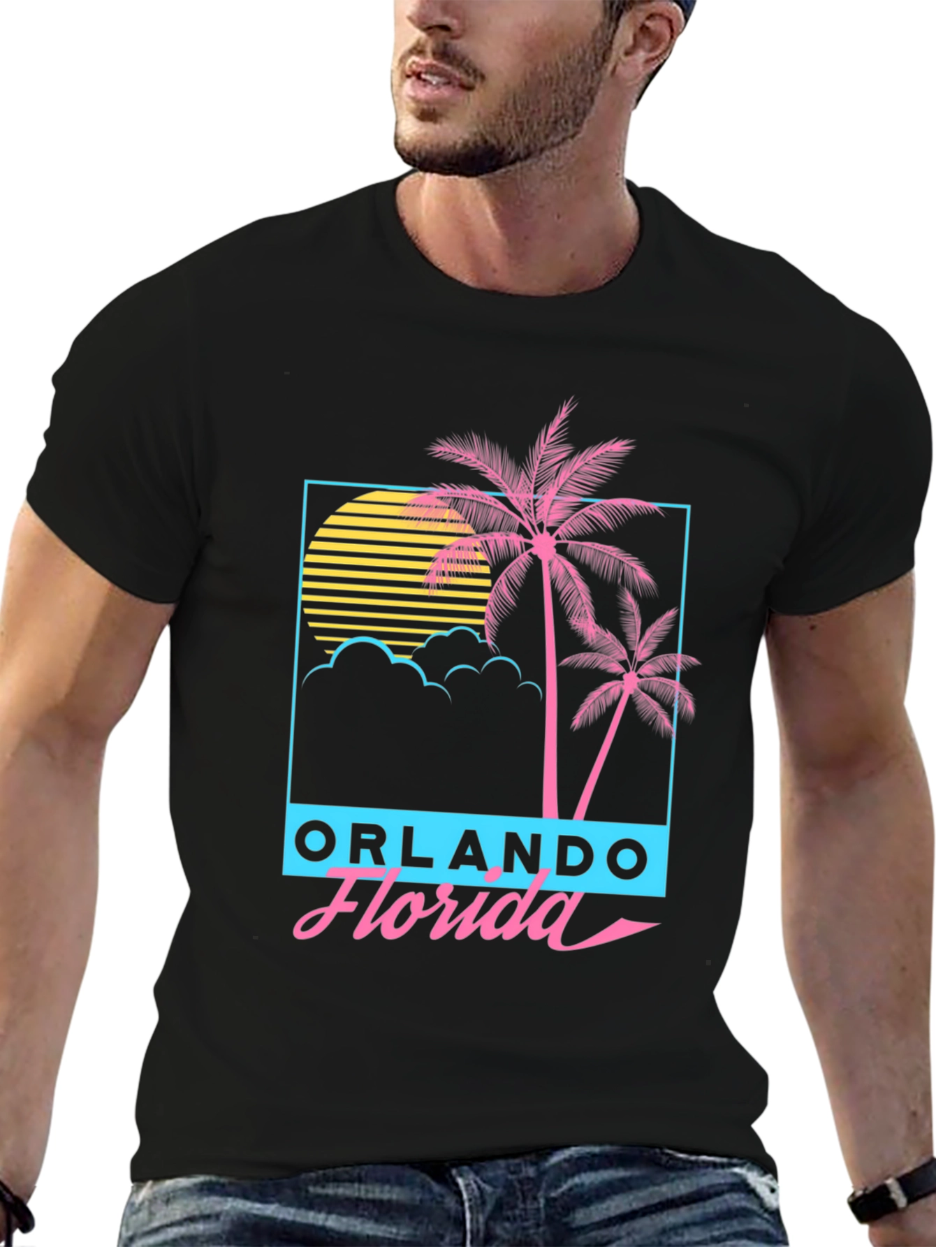 Orlando Florida Retro Graphic T-Shirt