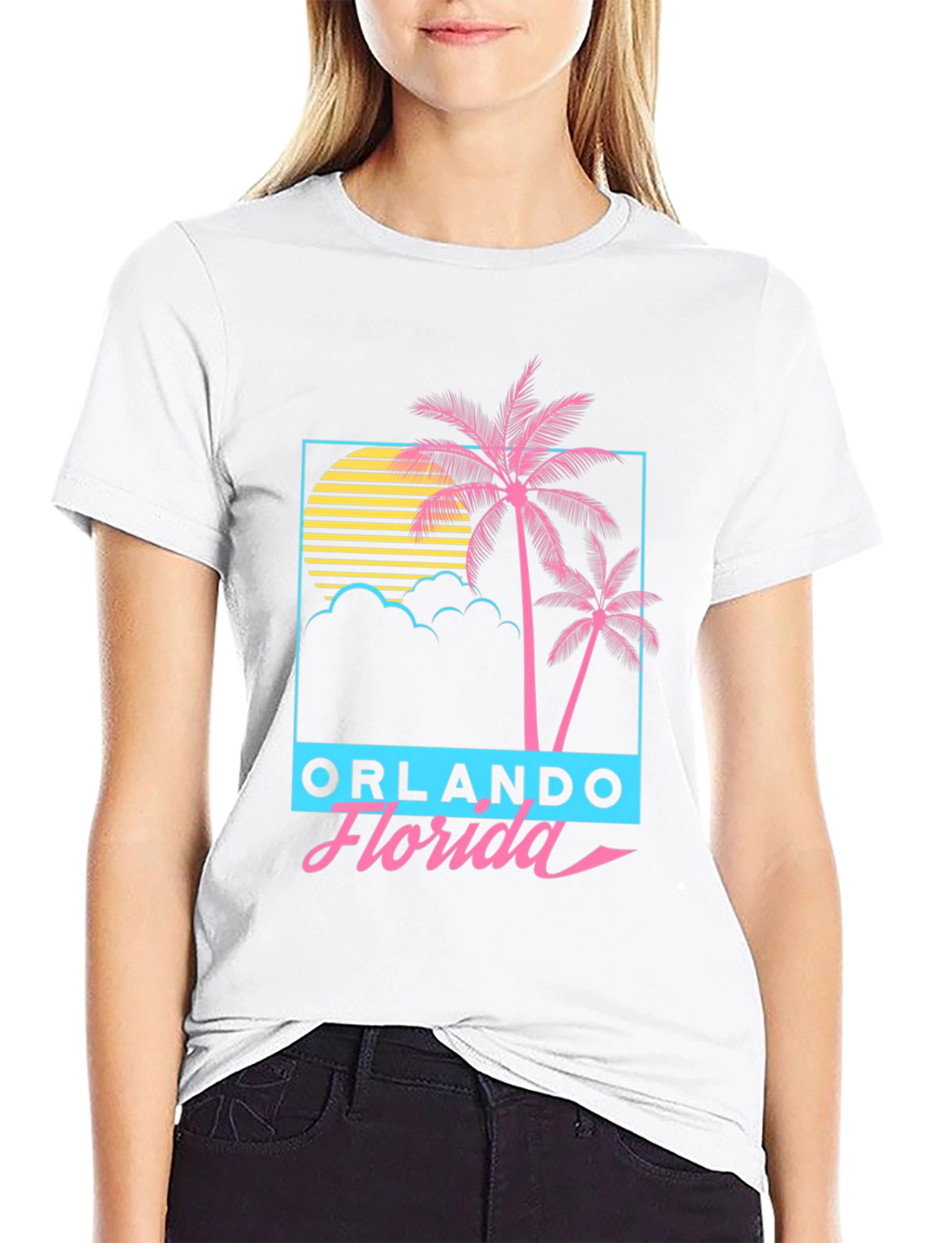 Orlando Florida Retro Graphic T-Shirt