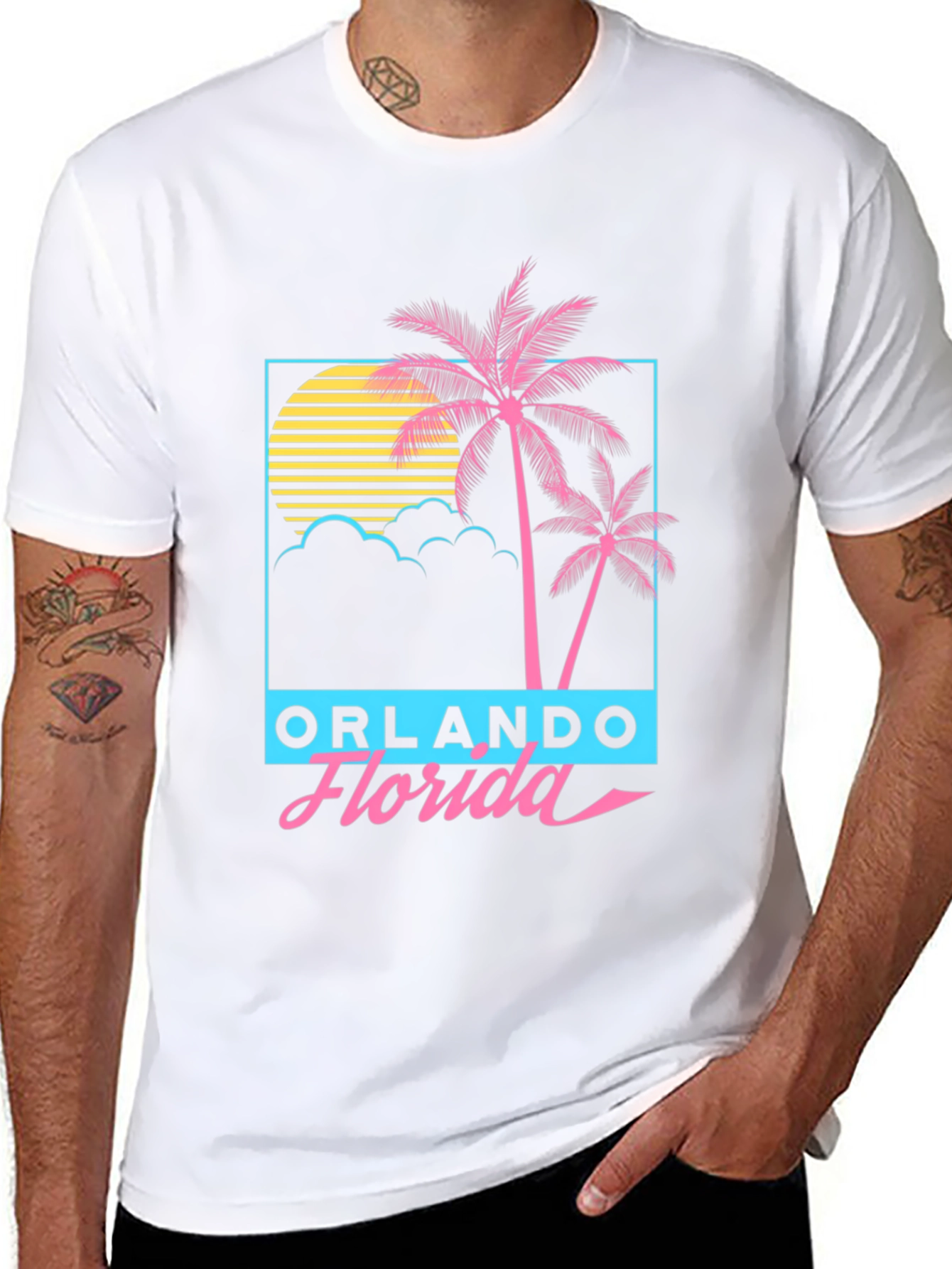 Orlando Florida Retro Graphic T-Shirt