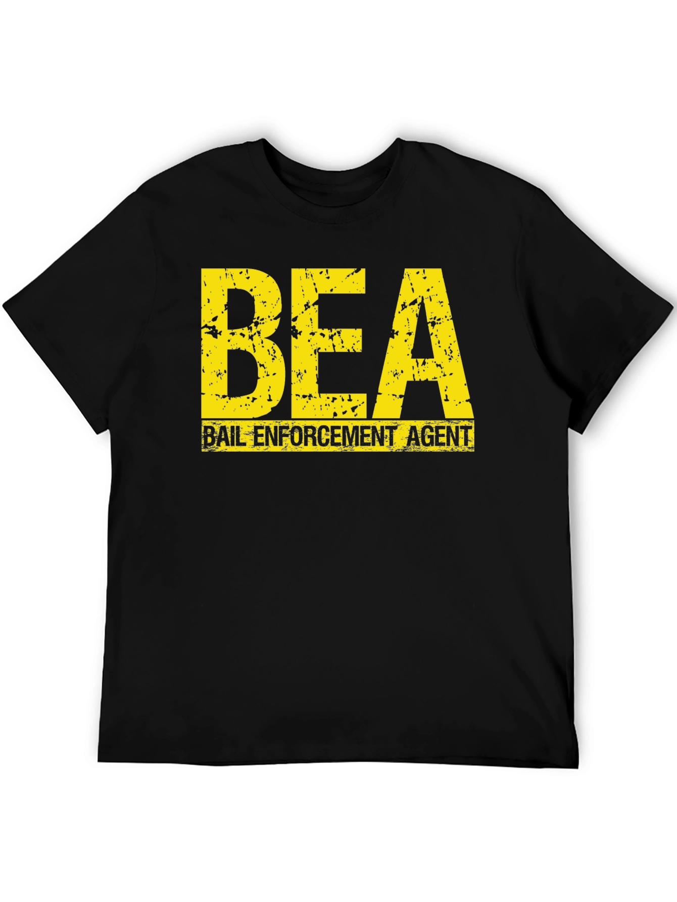 Bail Enforcement Agent BEA Black T-Shirt