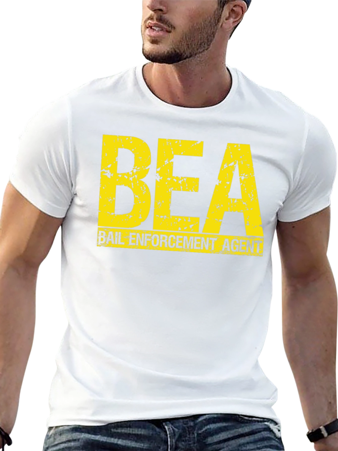 Bail Enforcement Agent BEA Black T-Shirt