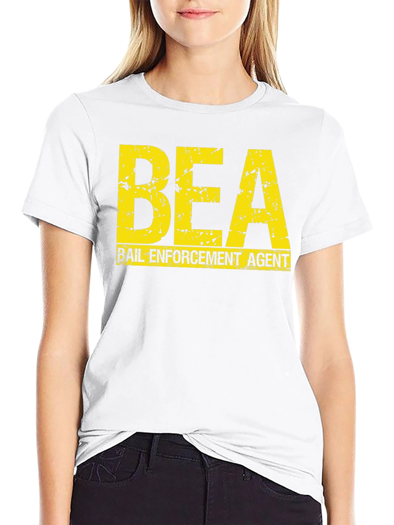Bail Enforcement Agent BEA Black T-Shirt