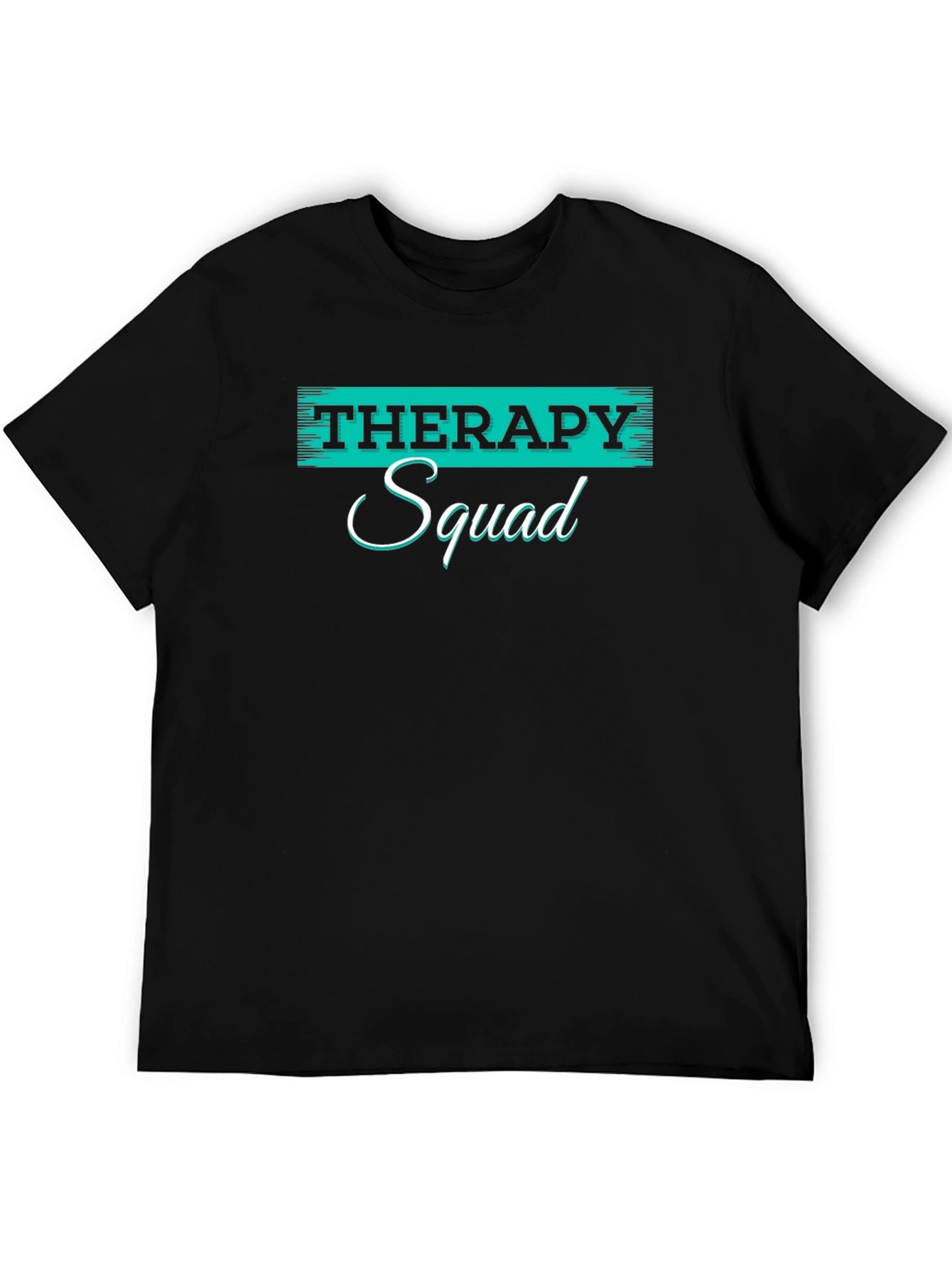 Therapy Squad Black T-Shirt