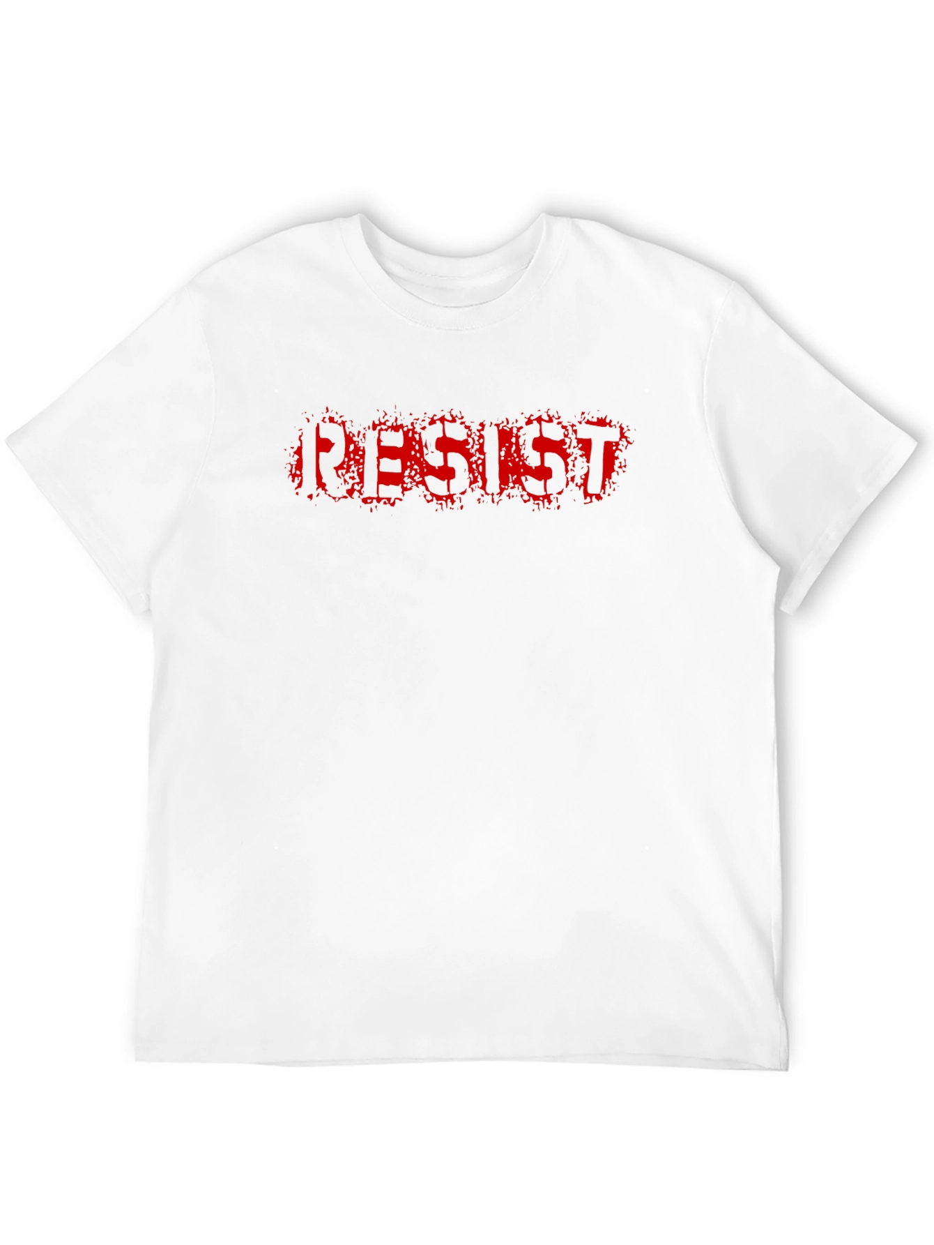 Resist Graphic Tee - Mens Black T-Shirt