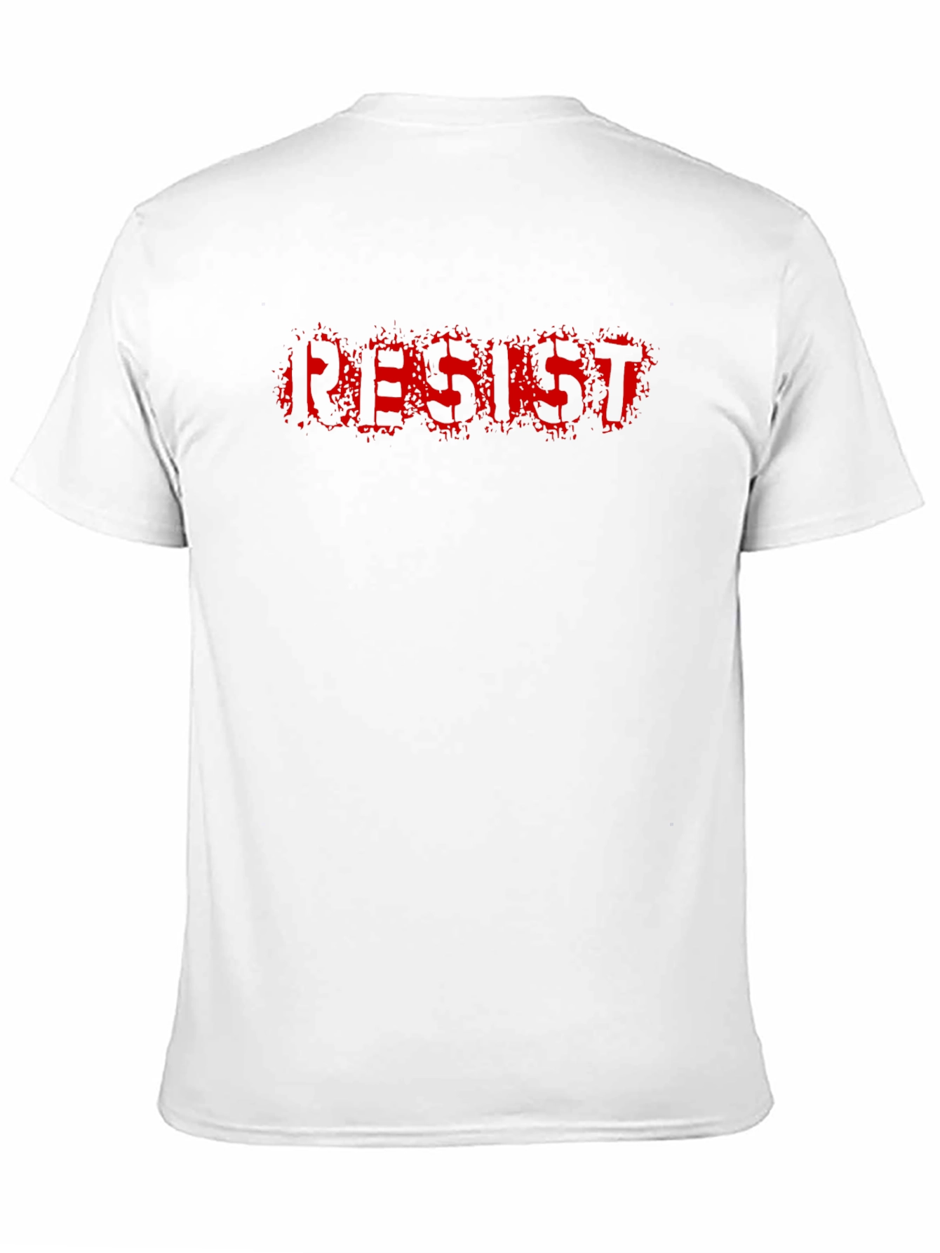 Resist Graphic Tee - Mens Black T-Shirt