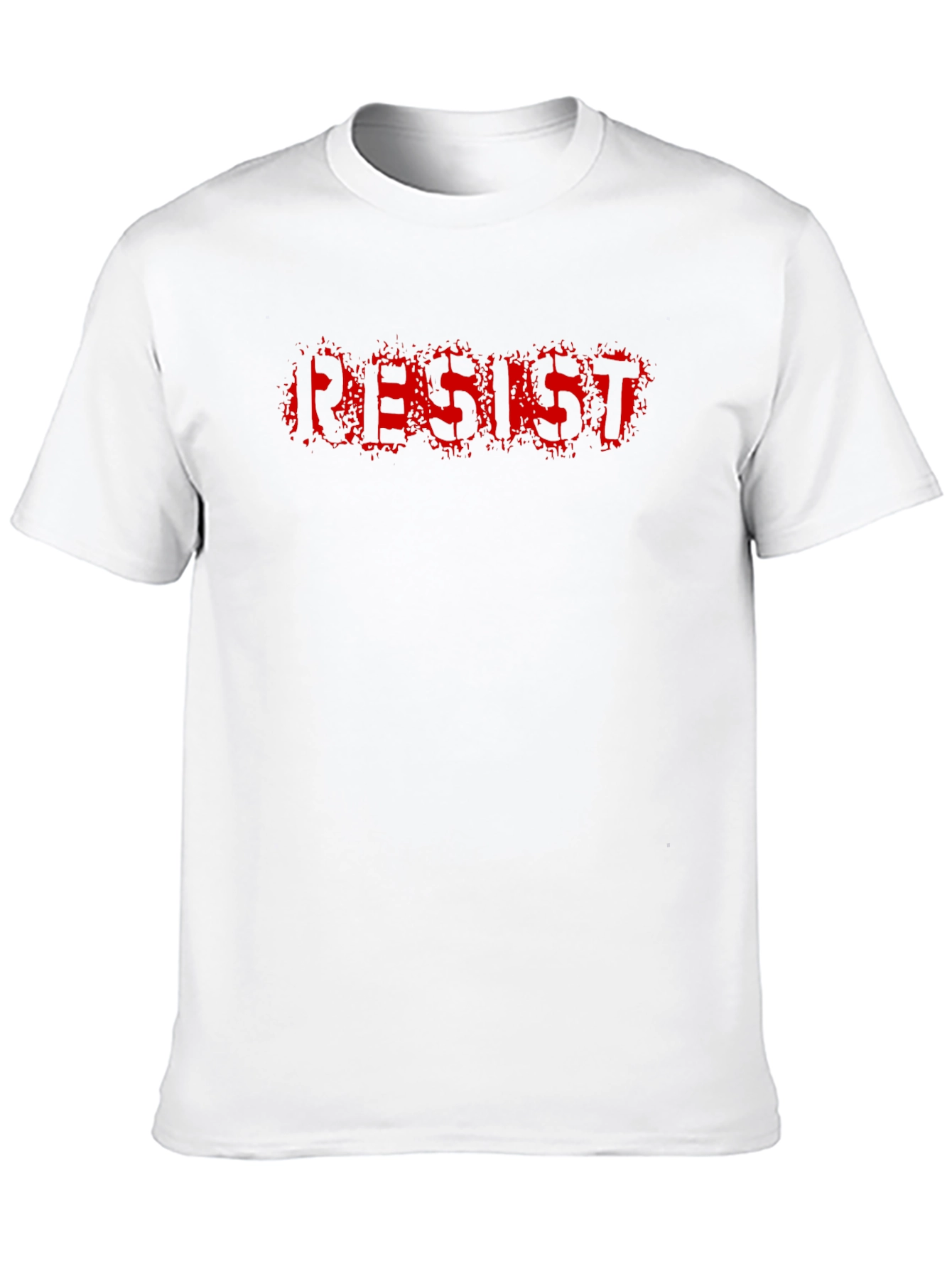Resist Graphic Tee - Mens Black T-Shirt