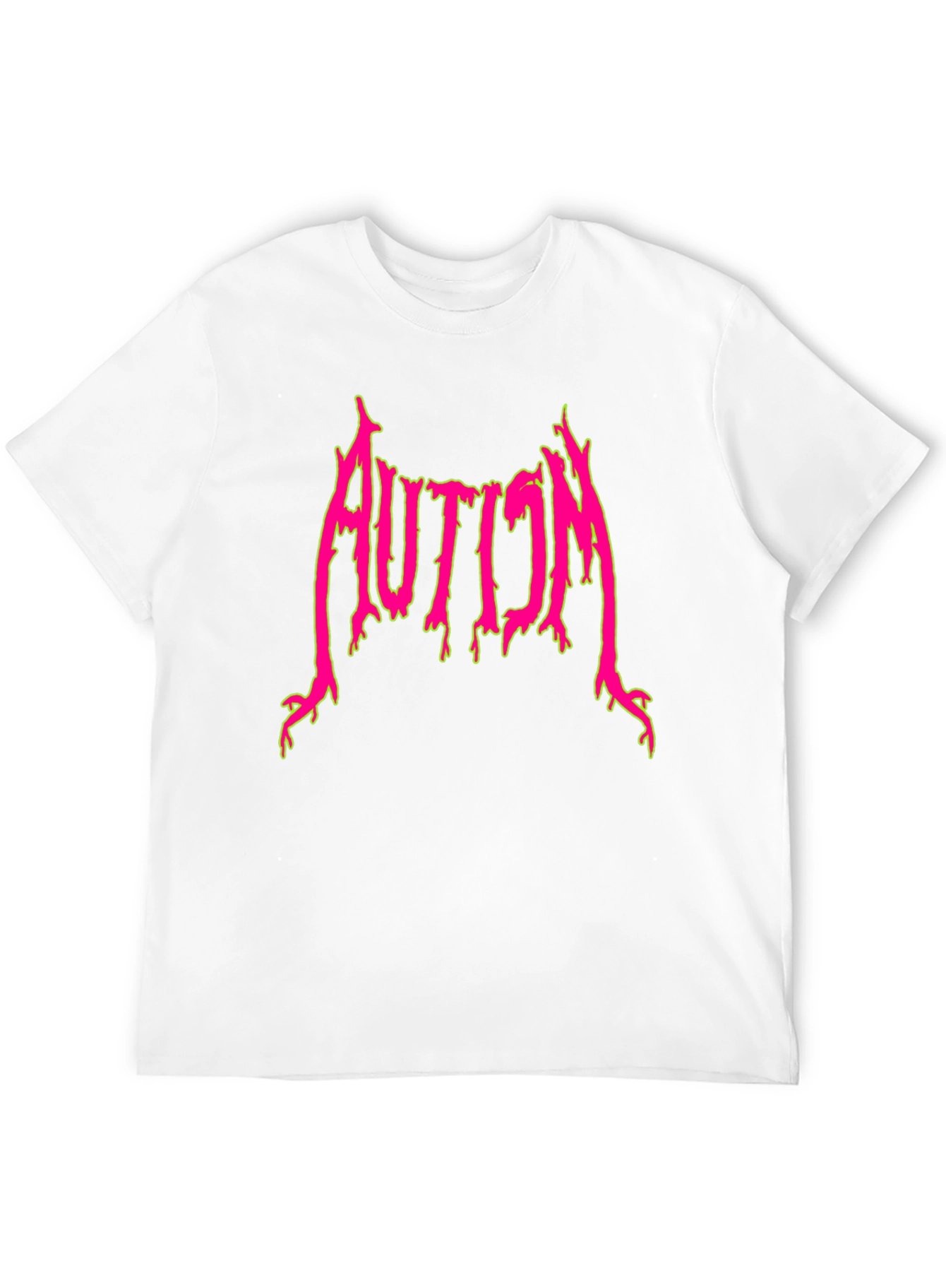 Caution T-Shirt - Black Bold Graphic