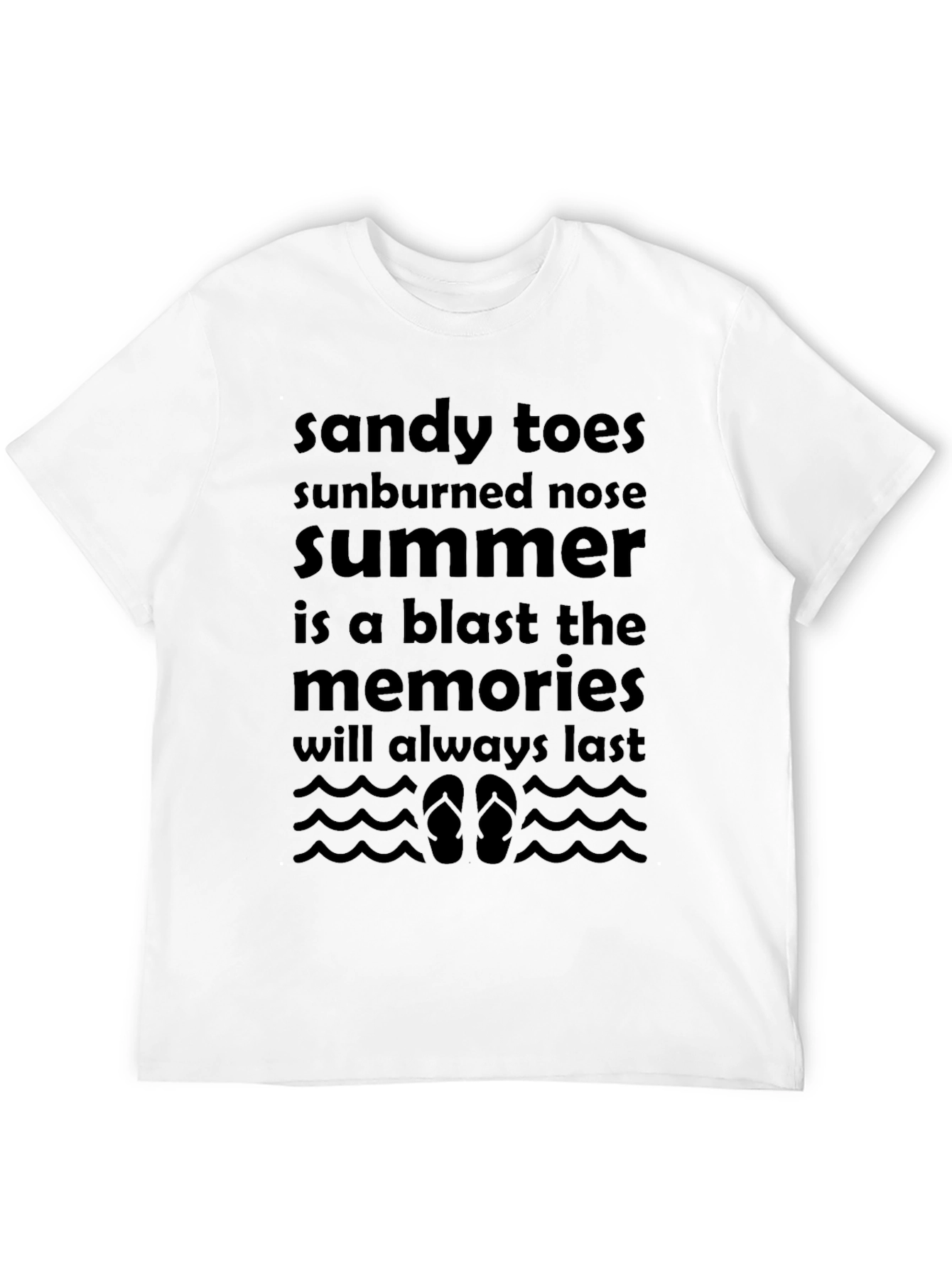 Summer Memories T-Shirt: Sandy Toes Sunburned Nose