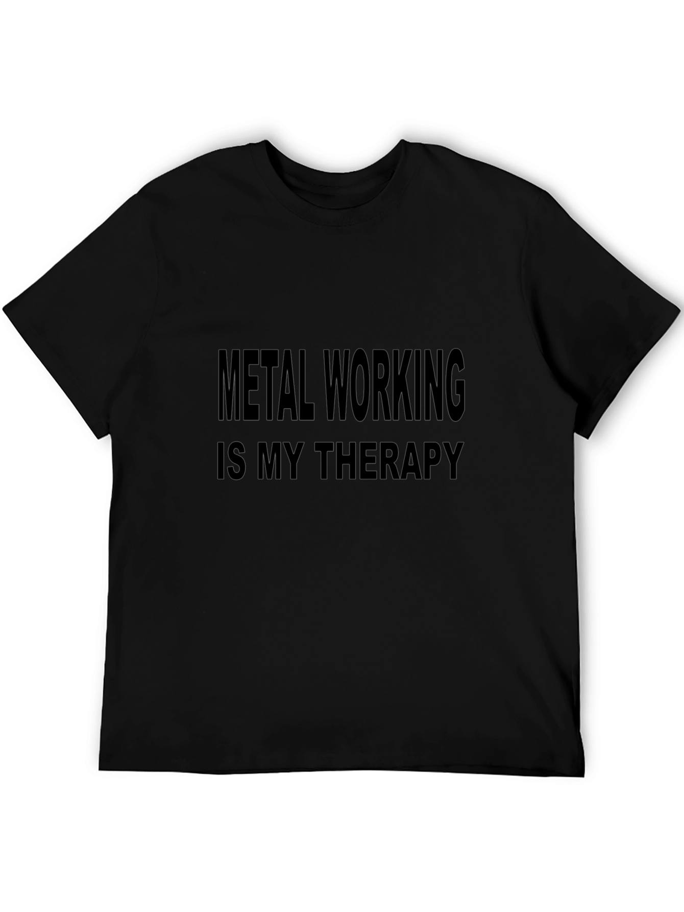 Metalworking Therapy T-Shirt - Black